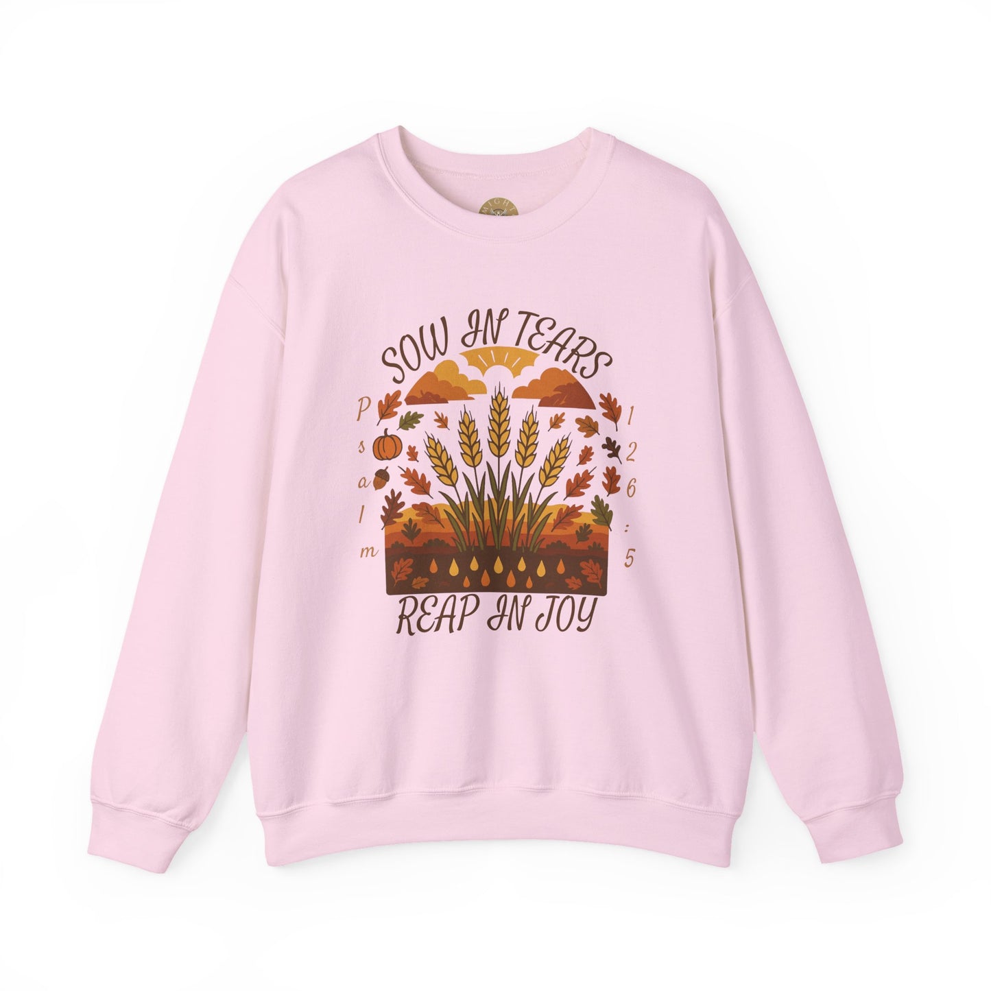Reap Joy – Women’s Christian Fall Crewneck (Psalm 126:5)
