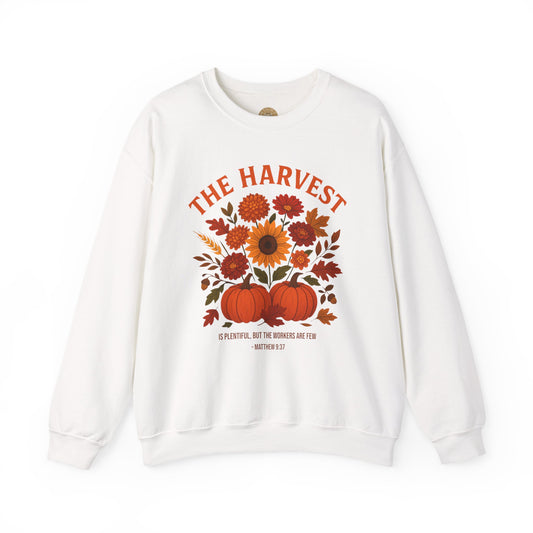 The Harvest – Christian Fall Crewneck (Matthew 9:37)