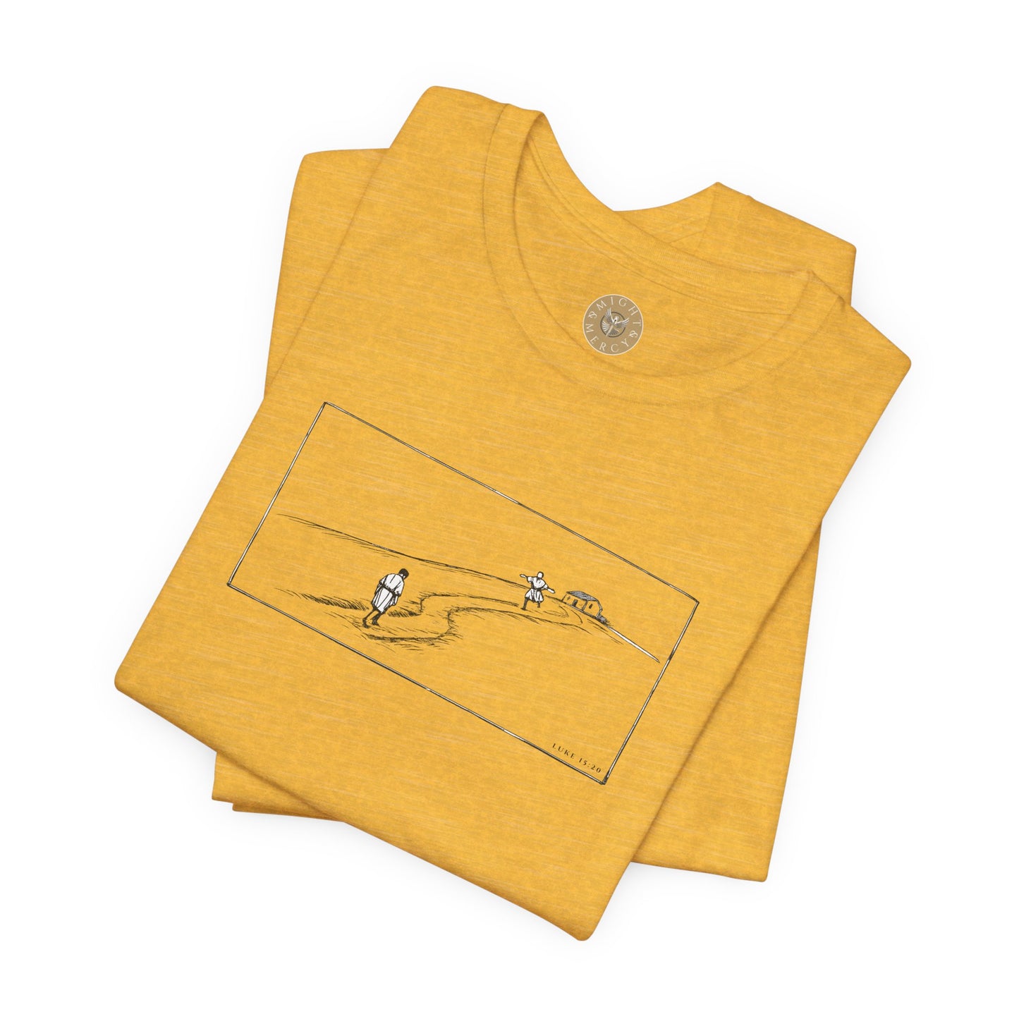 He Ran - Luke 15:20 Tee