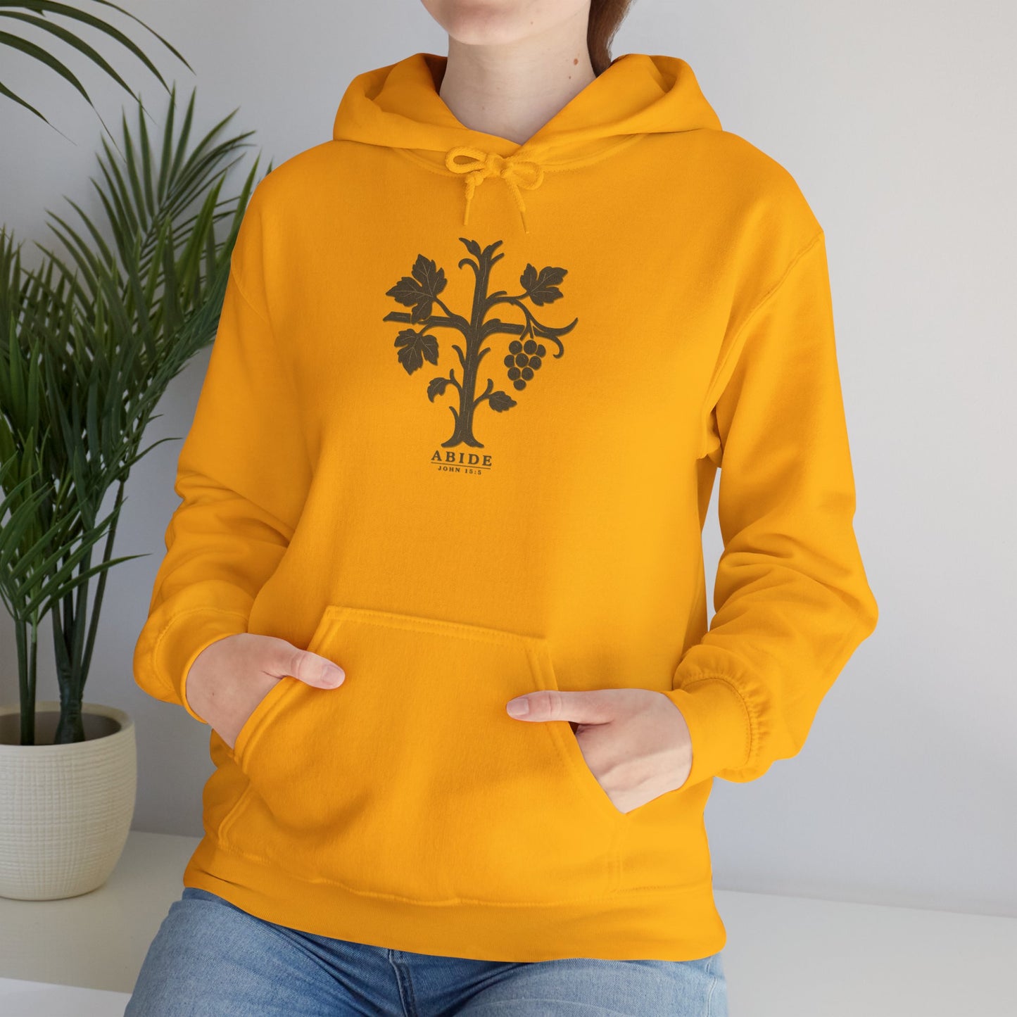 Abide – John 15:5 Hoodie