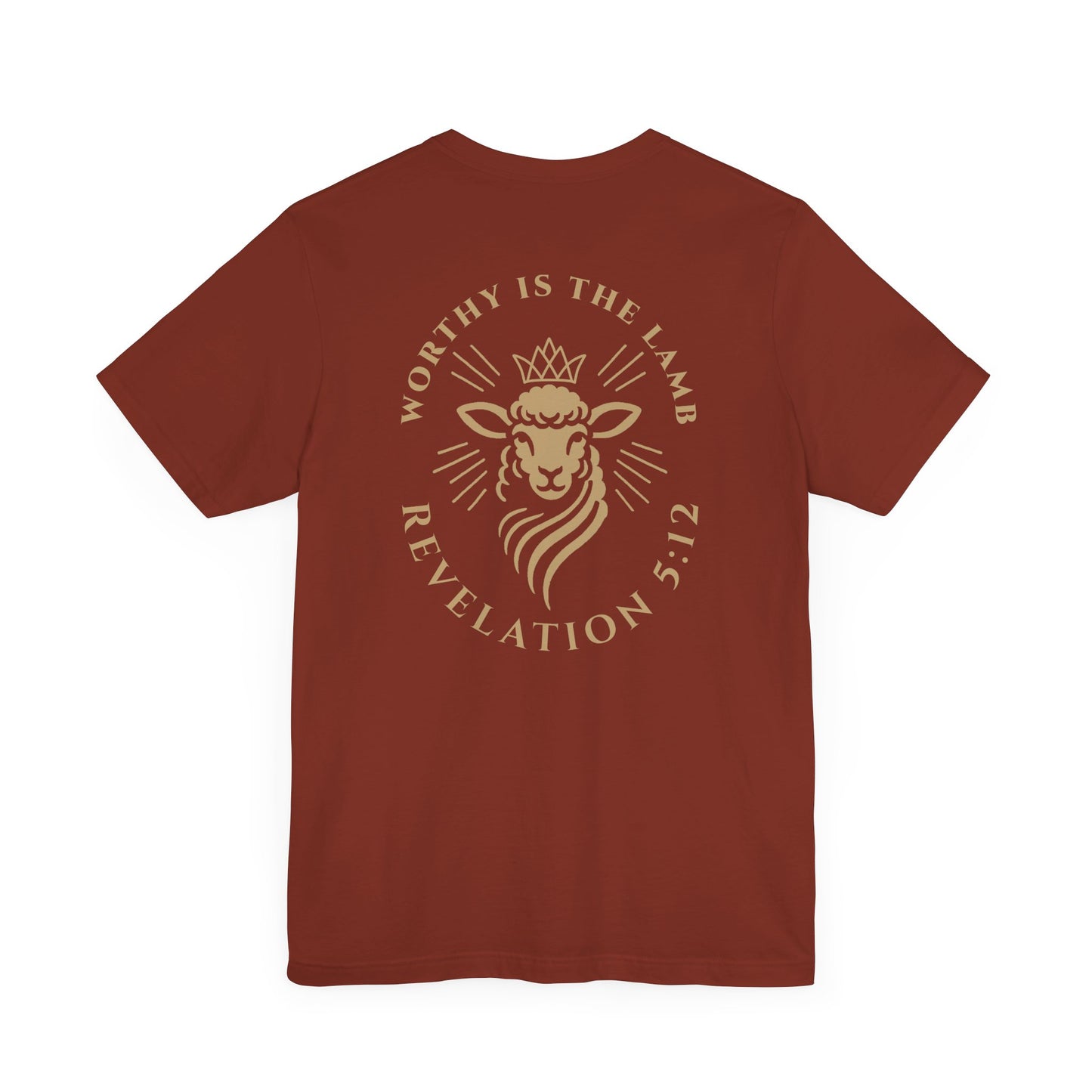 Revelation 5:12 Short Sleeve Tee