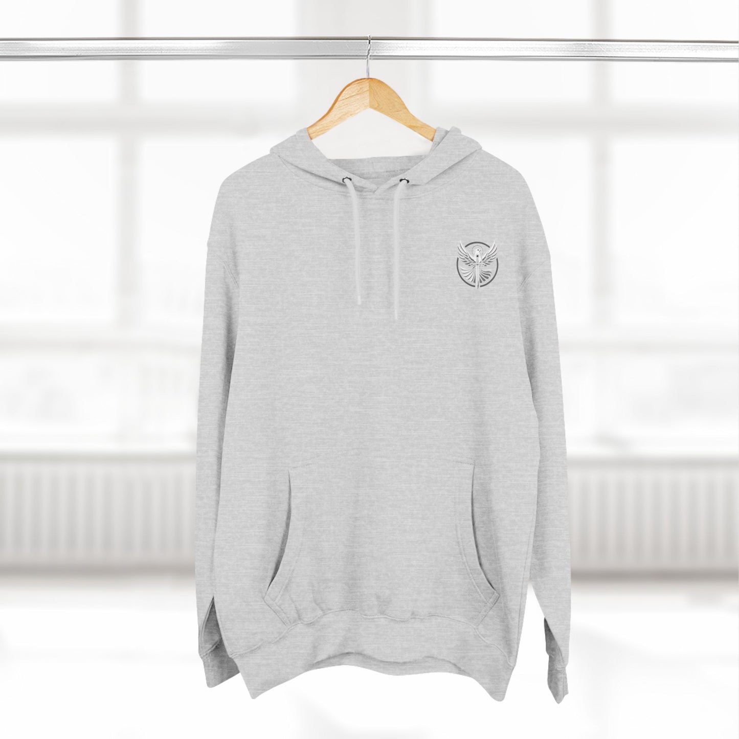 Might & Mercy Small Logo Fleece Hoodie