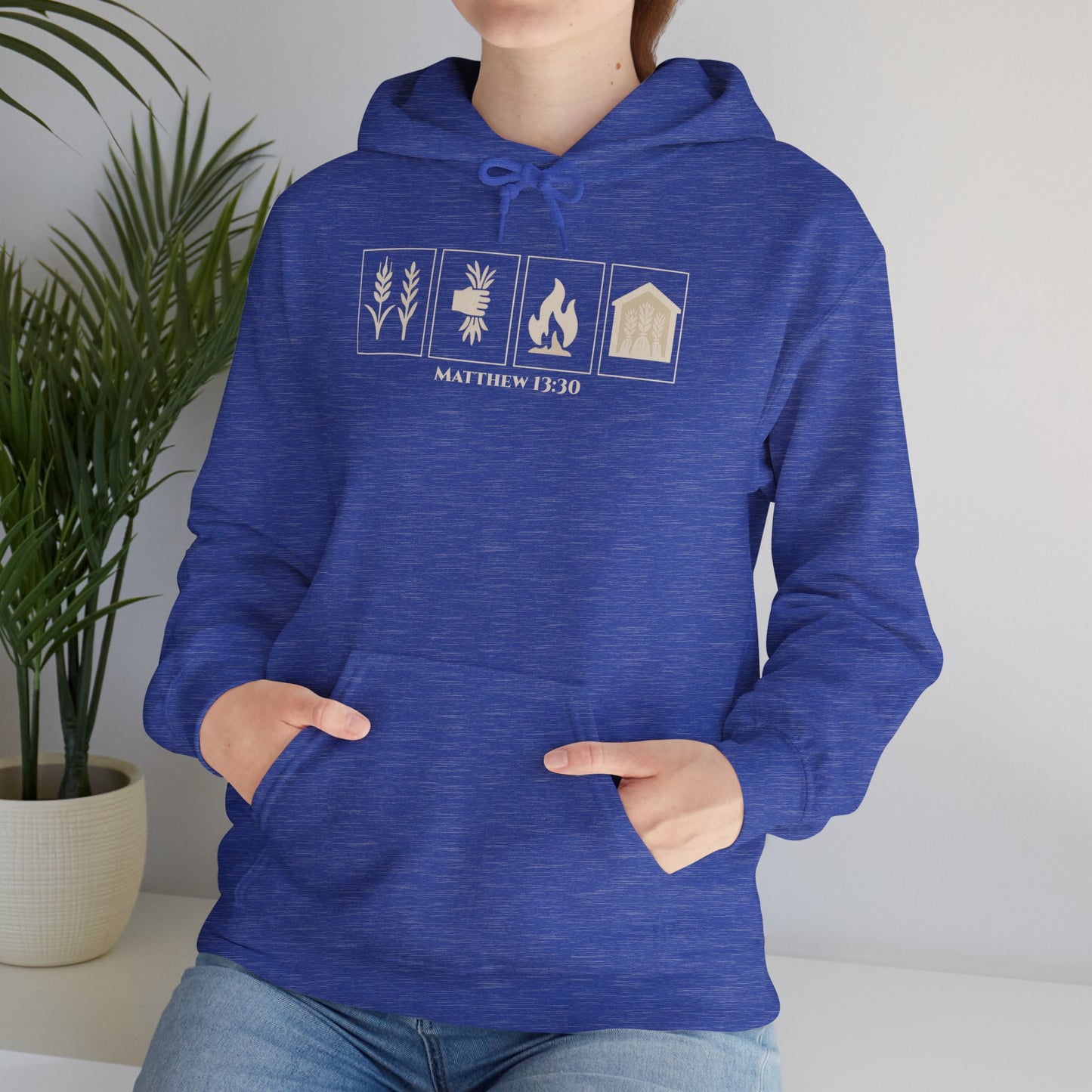 Parable of the Weeds – Matthew 13:30 Christian Hoodie