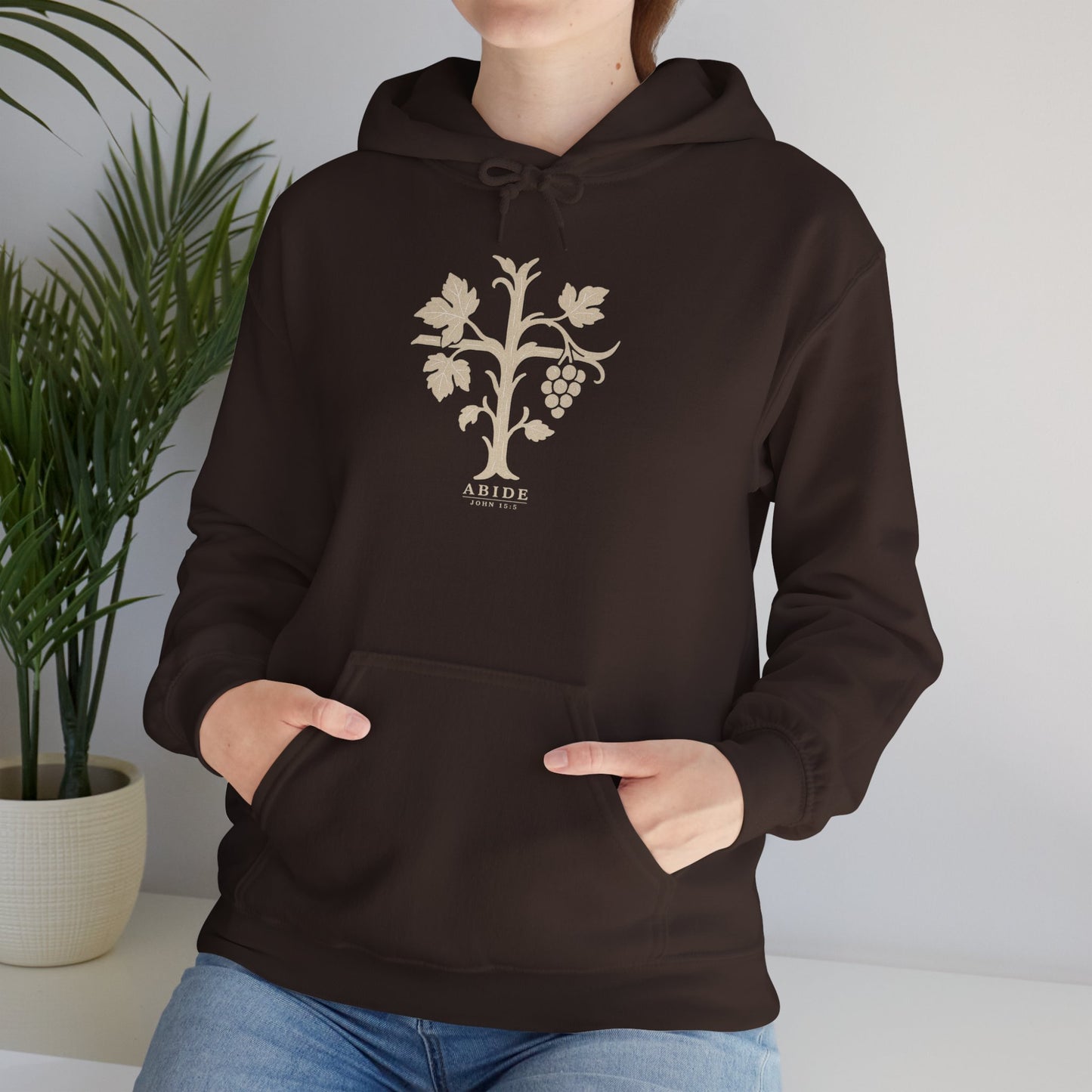 Abide – John 15:5 Hoodie