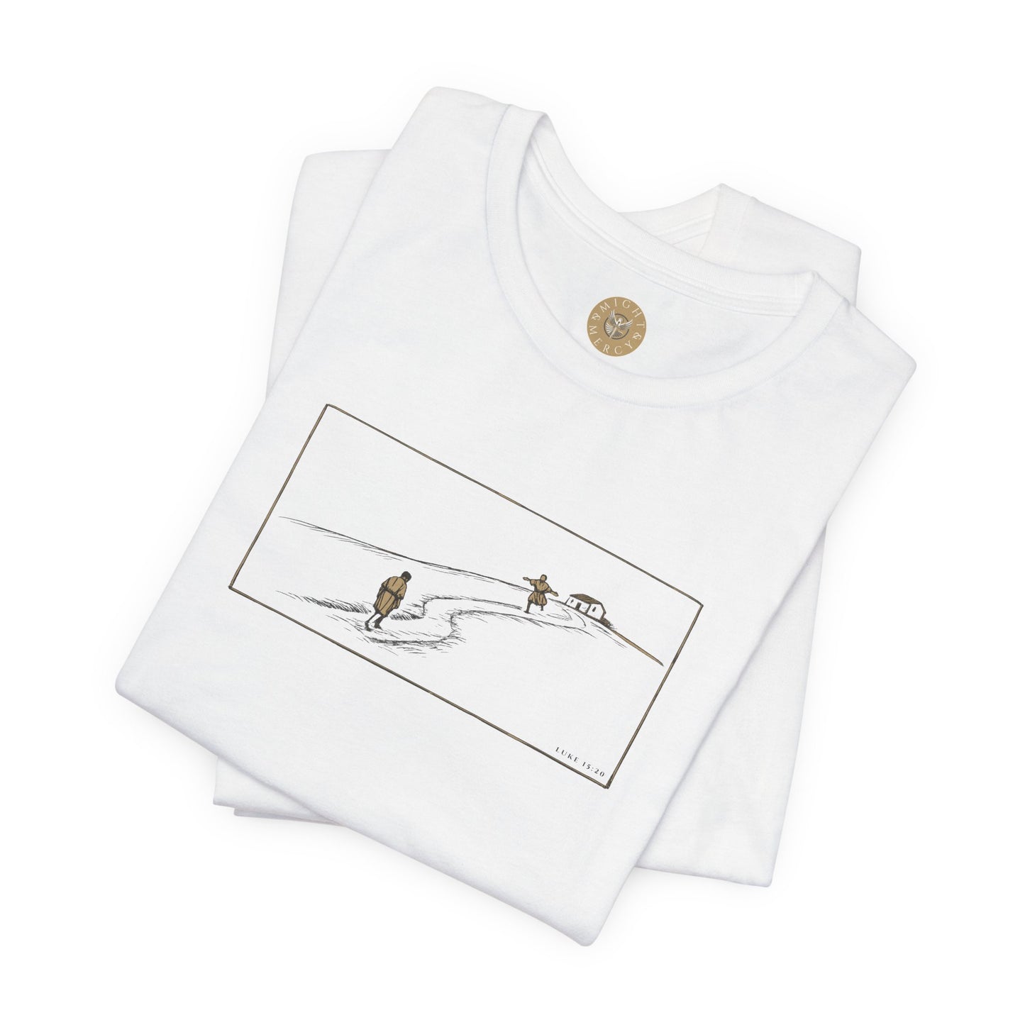 He Ran - Luke 15:20 Tee
