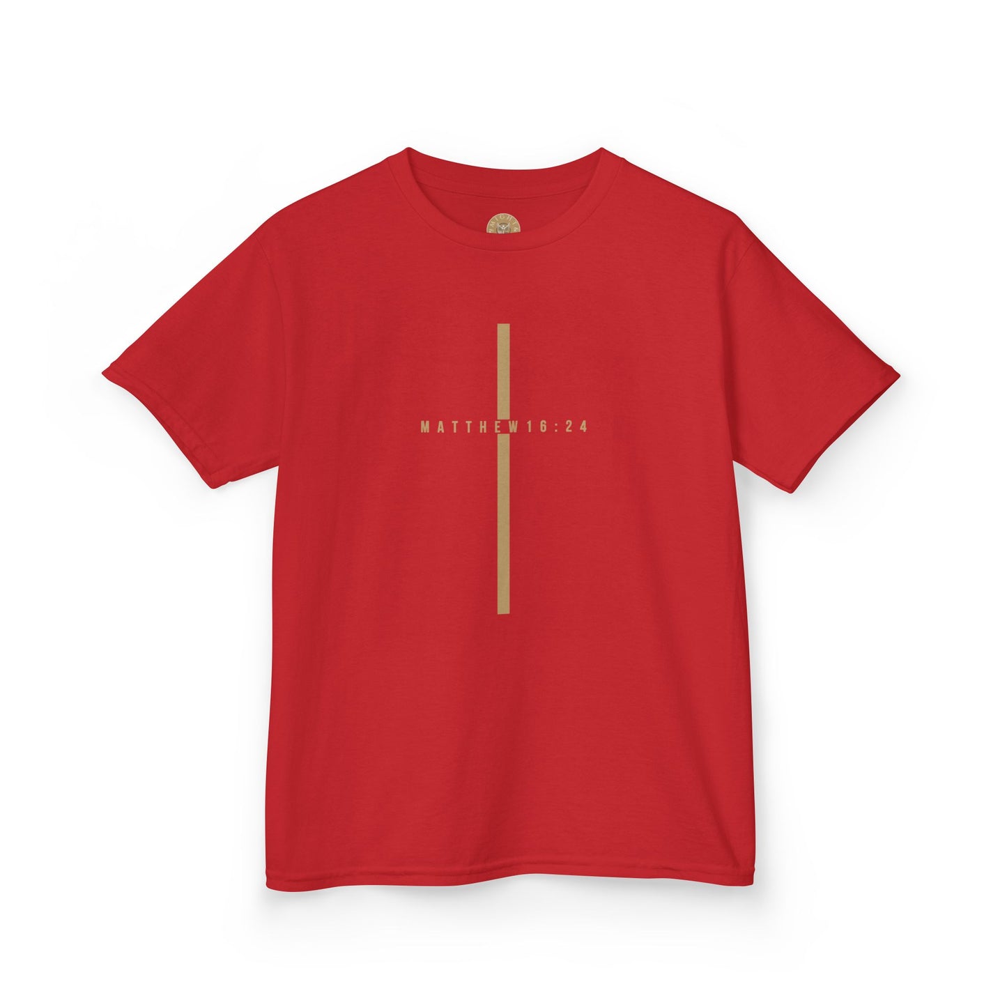 Youth Take Up Your Cross Tee (Matthew 16:24)