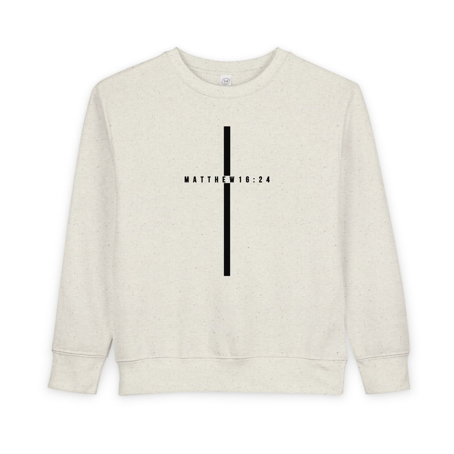 Matthew 16:24 Toddler Crewneck