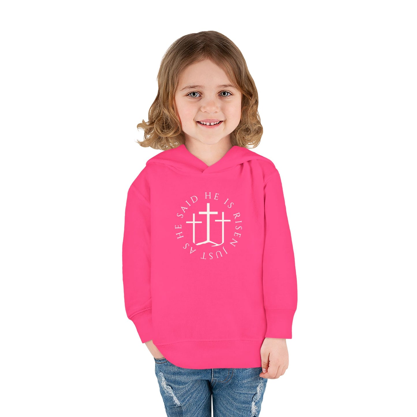 Toddler He Is Risen Hoodie (Matthew 28:6)