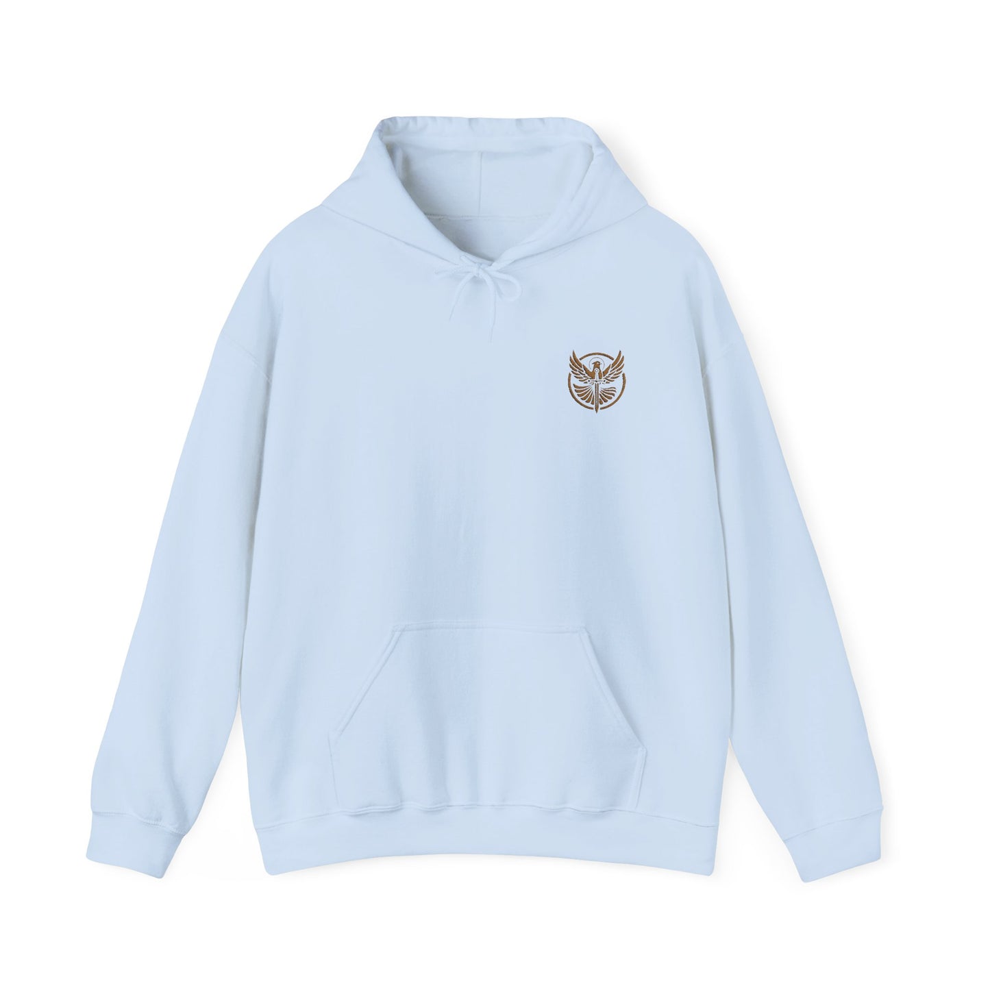 Embroidered Might & Mercy Hoodie