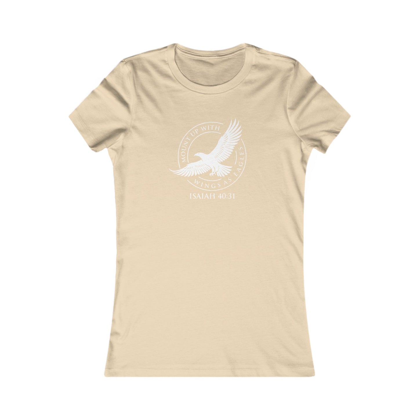 Mount Up With Wings — Isaiah 40:31 Women's Tee