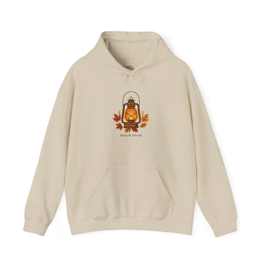 Lamp To My Feet – Psalm 119:105 Christian Fall Hoodie