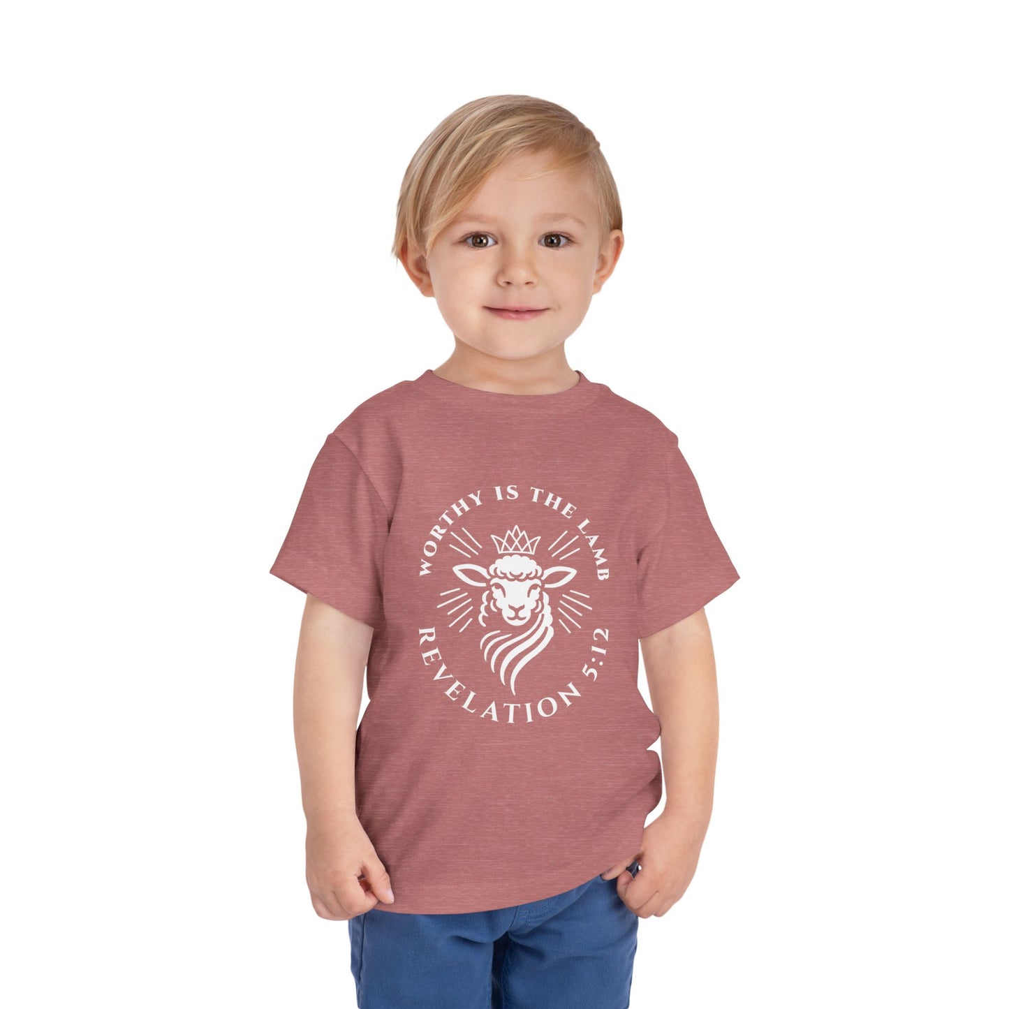 Toddler Worthy Is The Lamb Tee (Revelation 5:12)