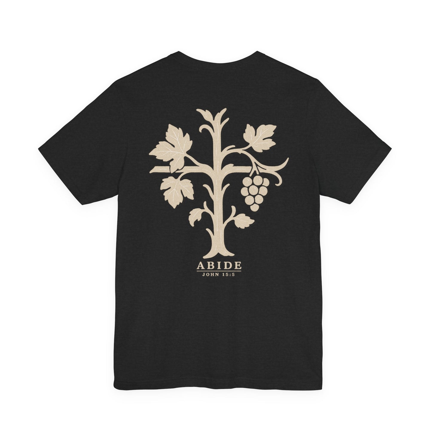 Abide – John 15:5 Short Sleeve Tee