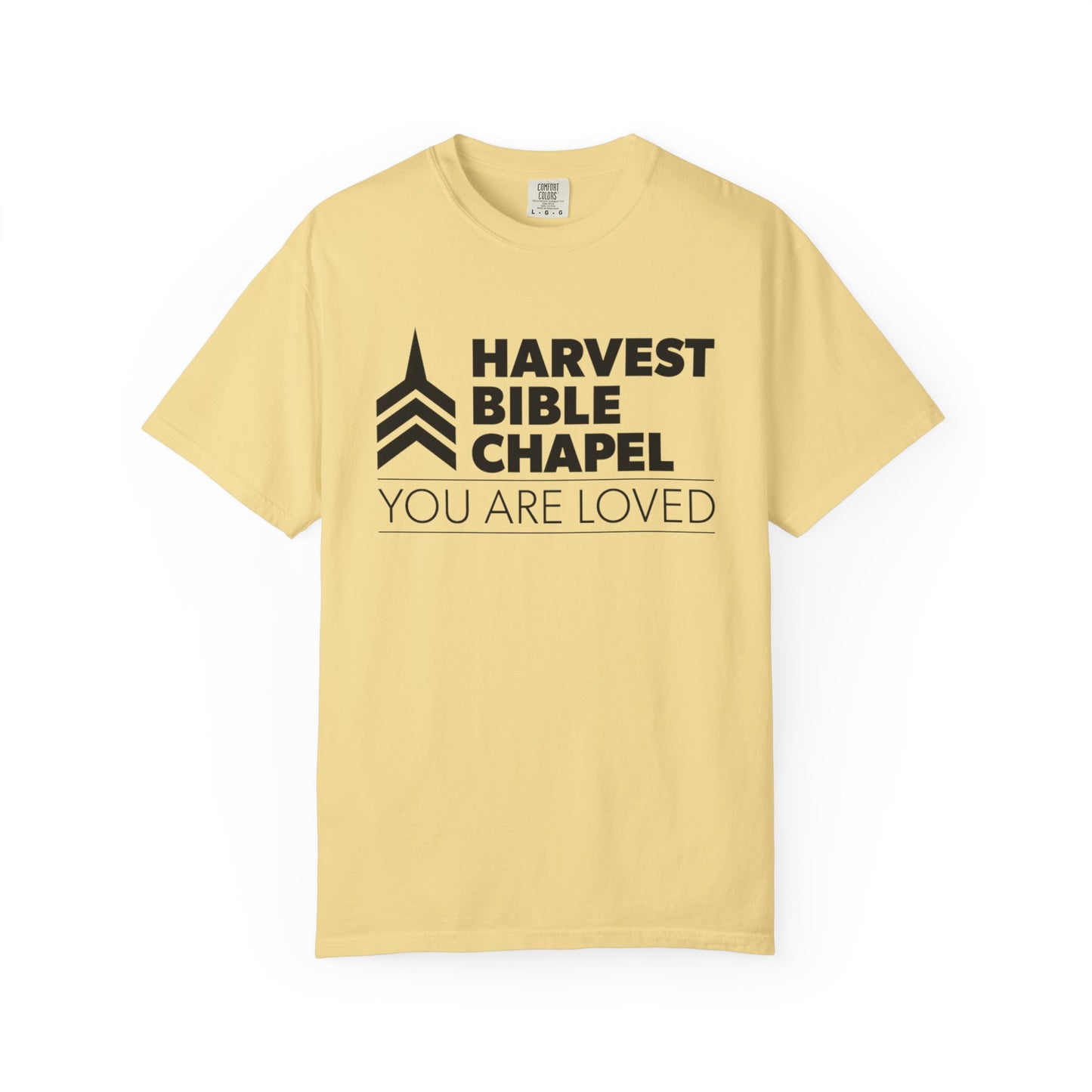 Premium You Are Loved Short Sleeve Garment-Dyed Tee