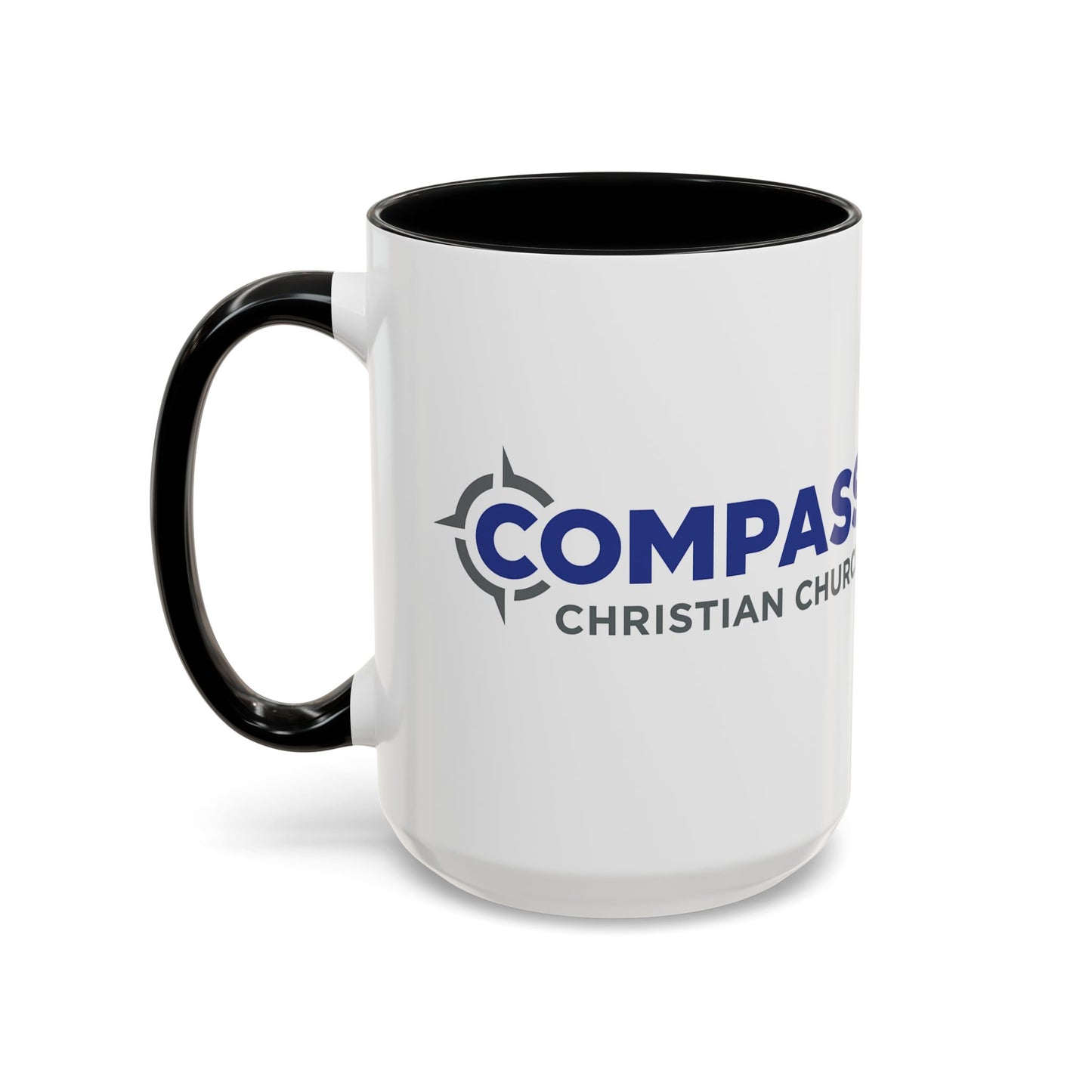Compass Christian Church Accent Coffee Mug - 11/15oz