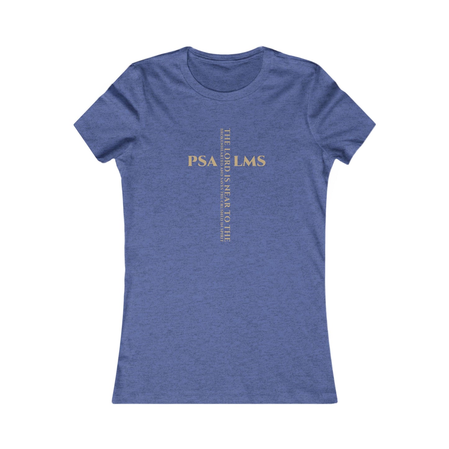 The Lord Is Near — Psalm 34:18 Women's Short Sleeve Tee