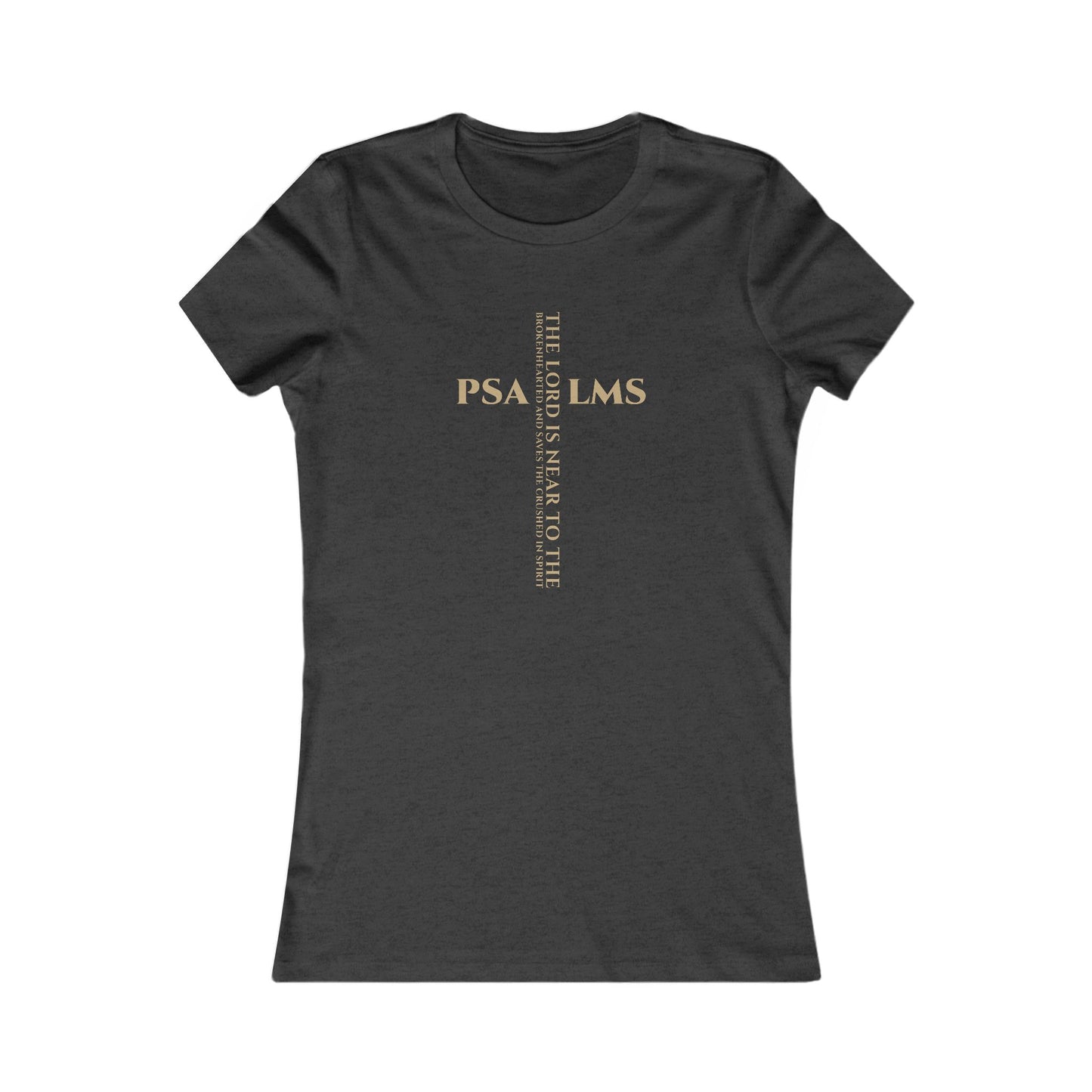 The Lord Is Near — Psalm 34:18 Women's Short Sleeve Tee