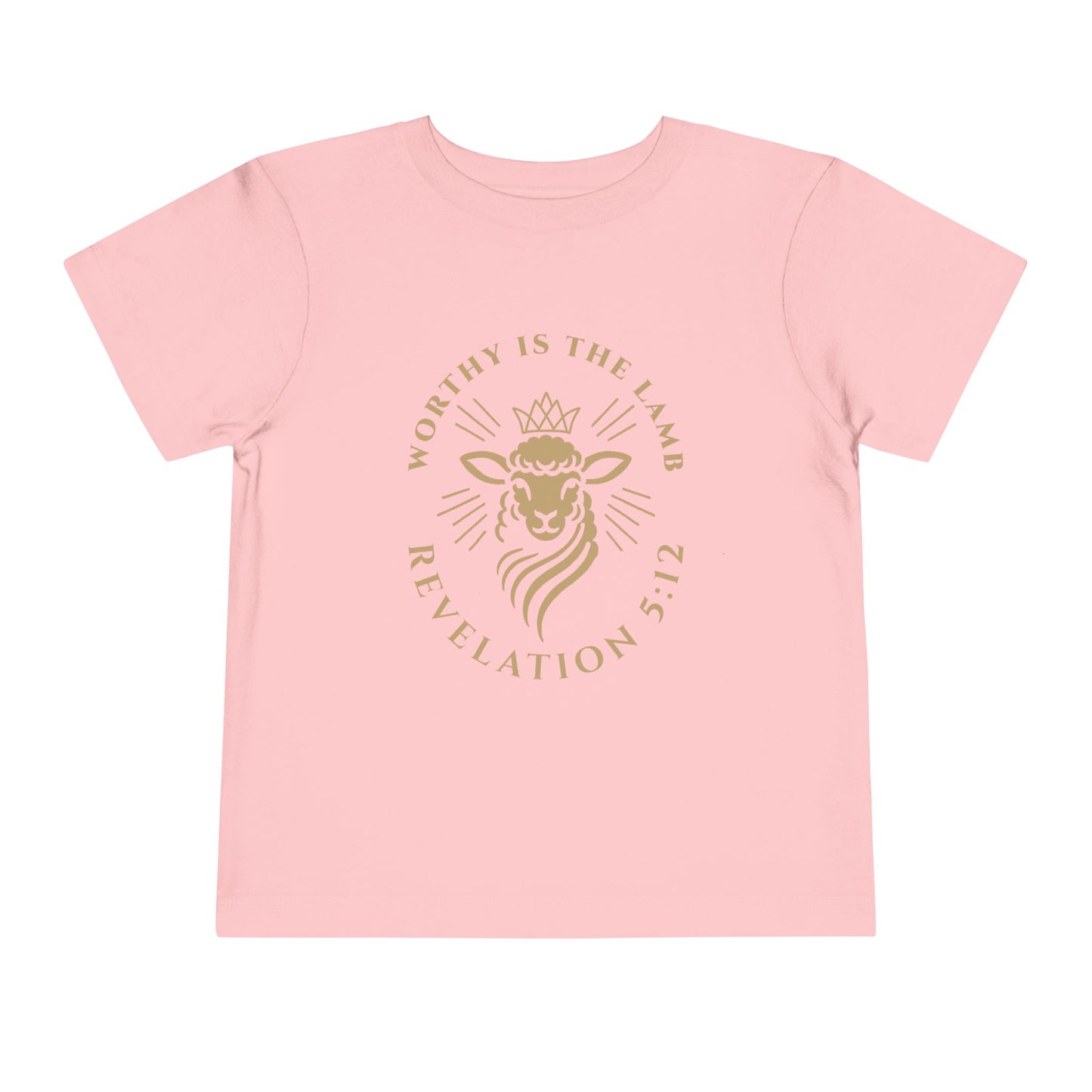 Toddler Worthy Is The Lamb Tee (Revelation 5:12)