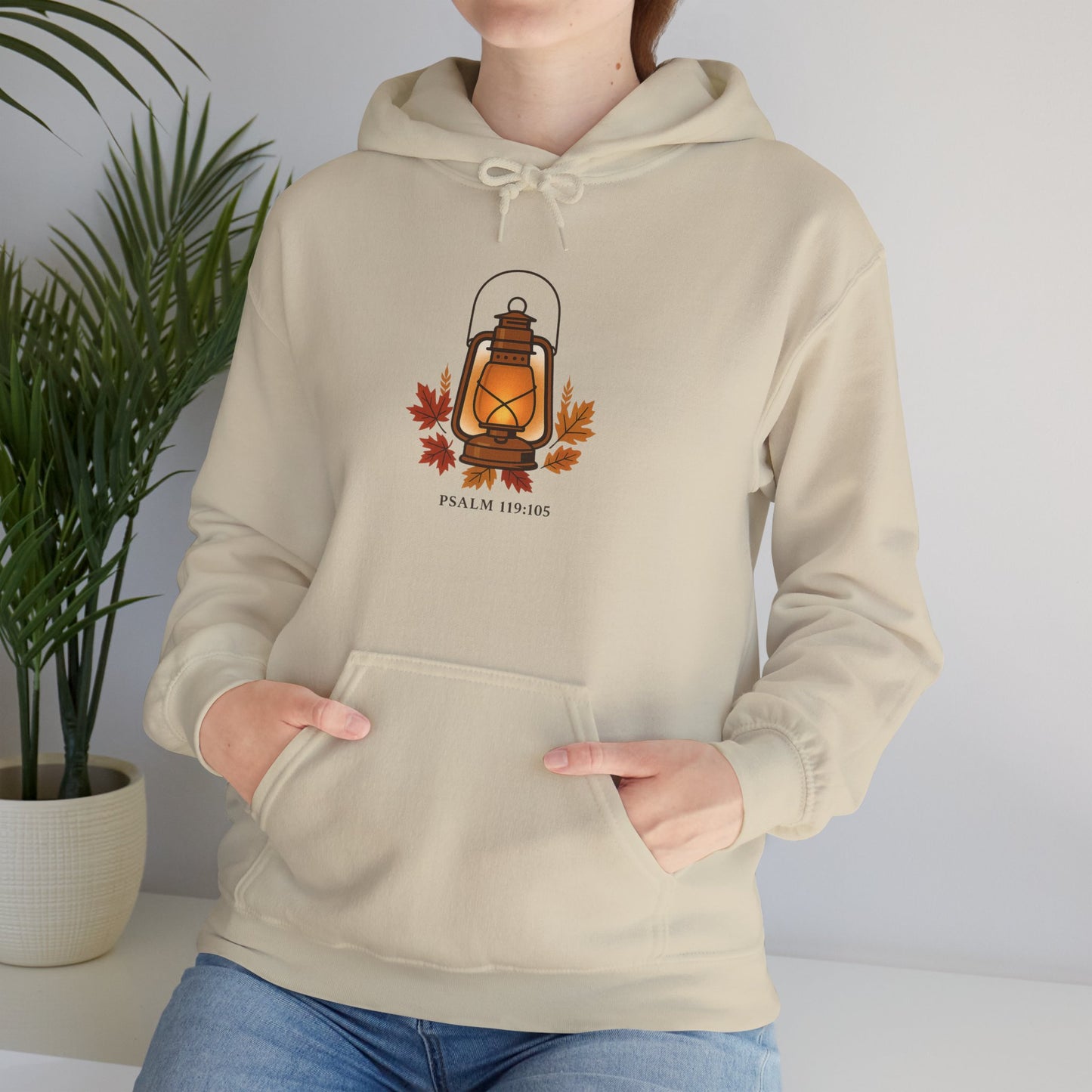 Lamp To My Feet – Psalm 119:105 Christian Fall Hoodie