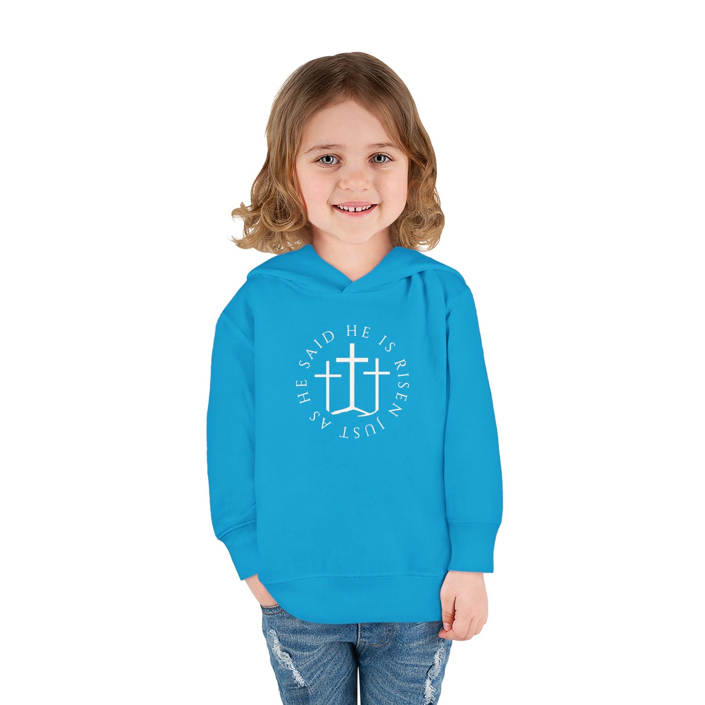 Toddler He Is Risen Hoodie (Matthew 28:6)