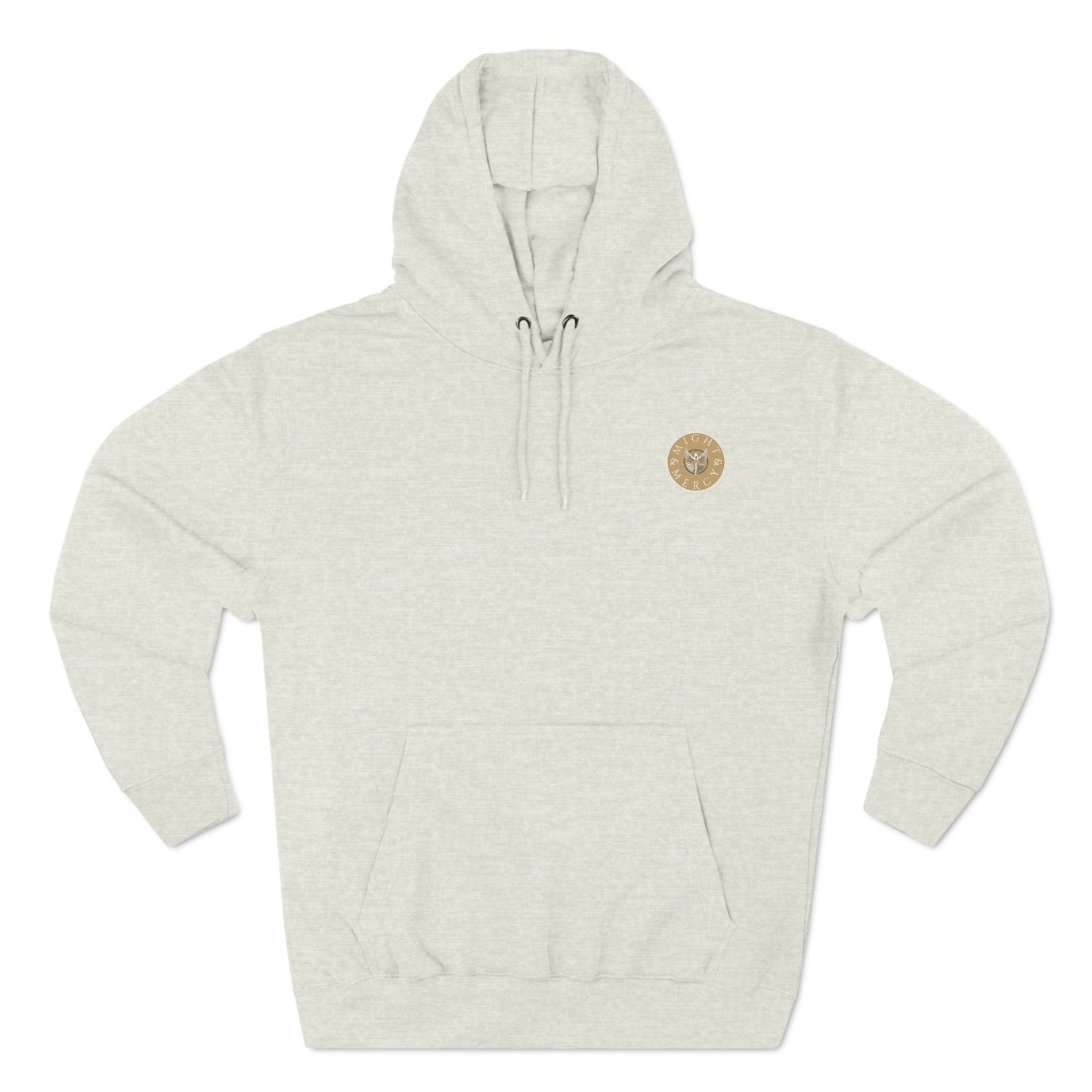 Might & Mercy Small Signature Logo Hoodie