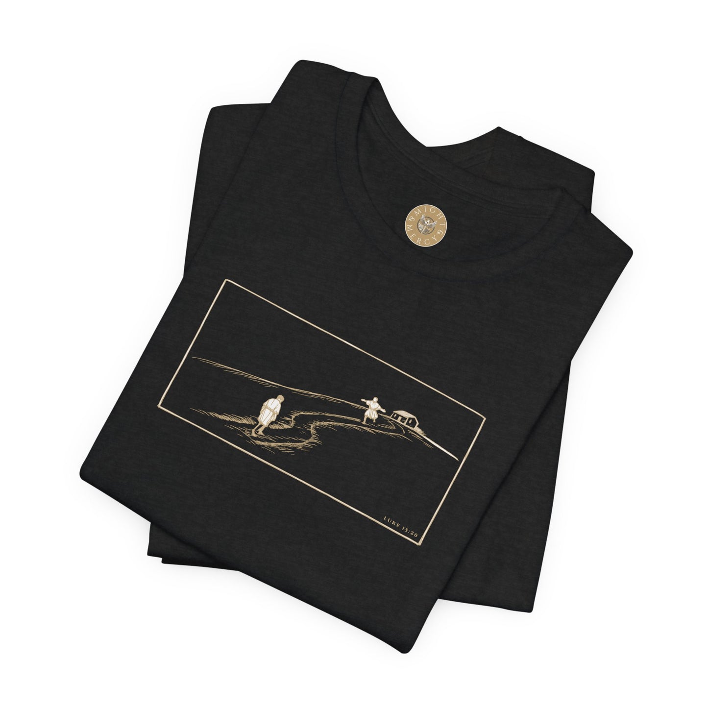 He Ran - Luke 15:20 Tee