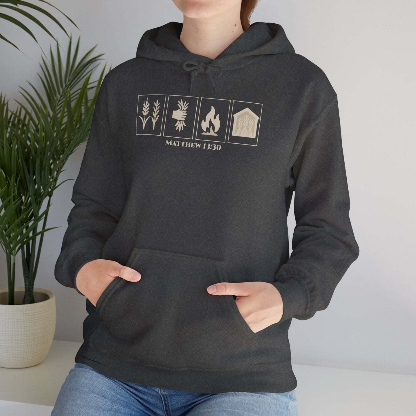 Parable of the Weeds – Matthew 13:30 Christian Hoodie