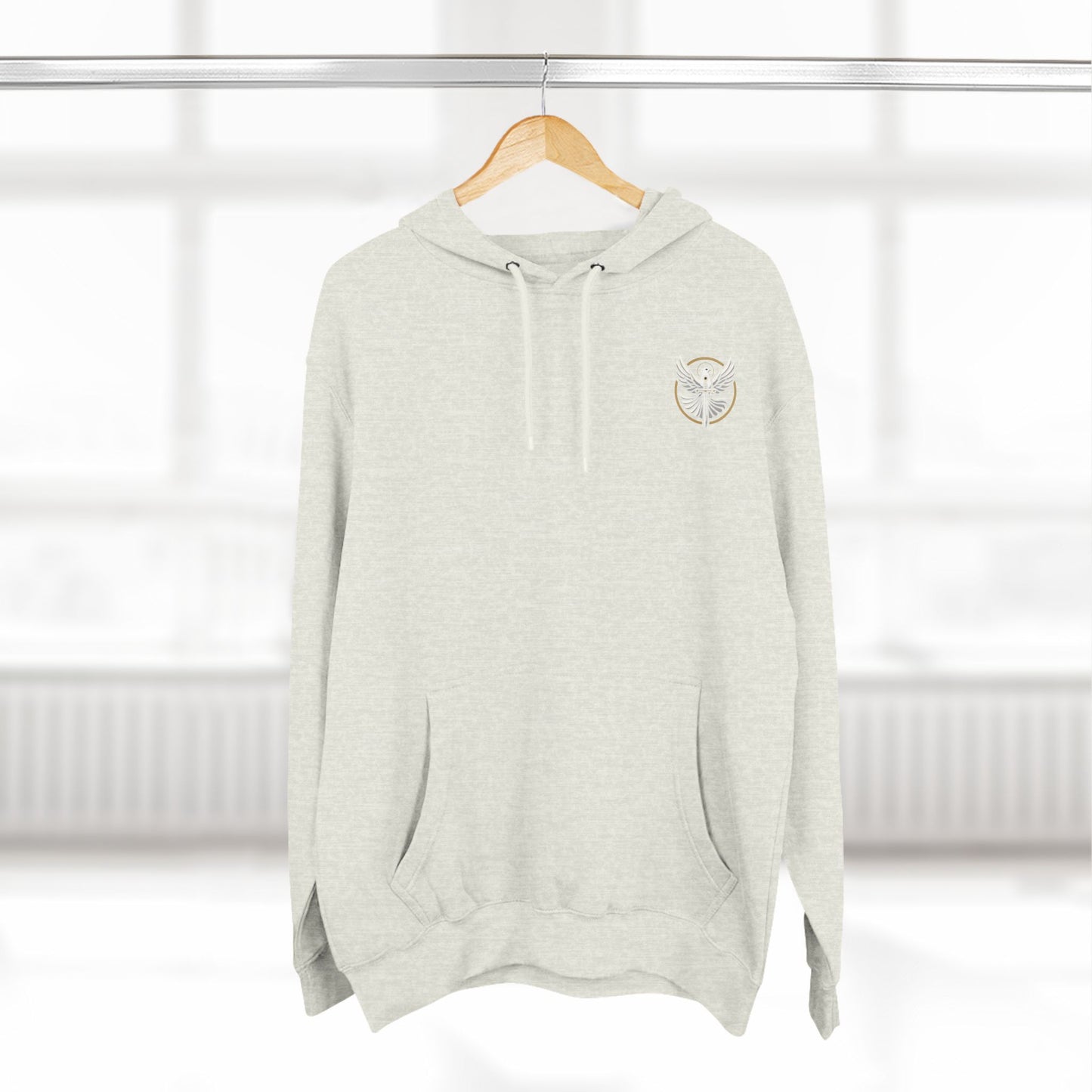 Might & Mercy Small Logo Fleece Hoodie