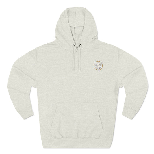 Might & Mercy Small Logo Fleece Hoodie