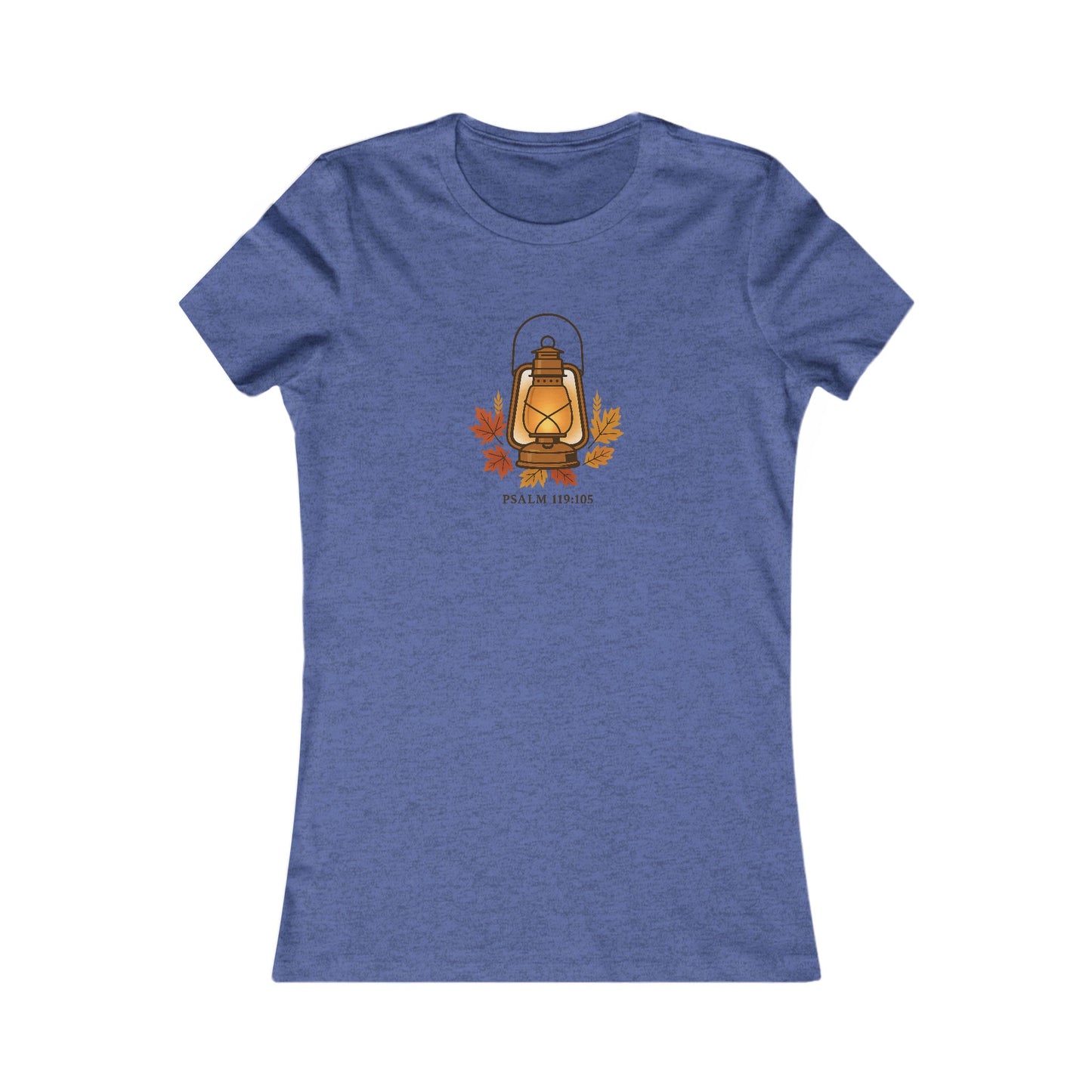 Lamp To My Feet – Psalm 119:105 Women’s Christian Fall Tee