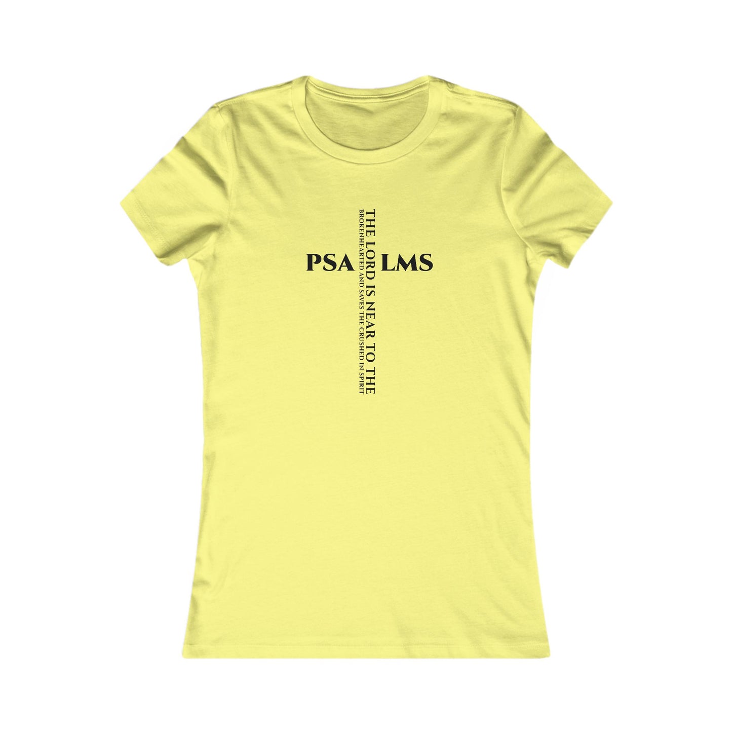 The Lord Is Near — Psalm 34:18 Women's Short Sleeve Tee