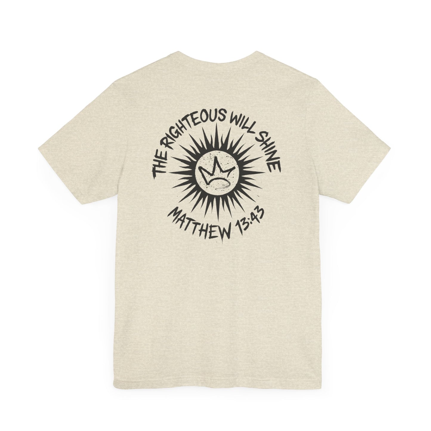 Shine Like the Sun – Matthew 13:43 Christian Tee