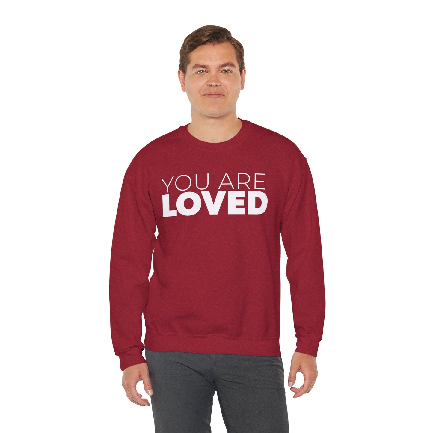 You Are Loved Crewneck Sweatshirt