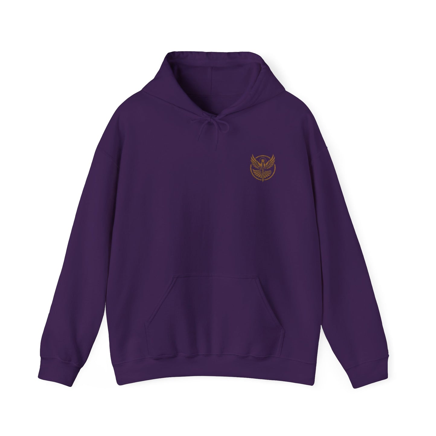 Embroidered Might & Mercy Hoodie