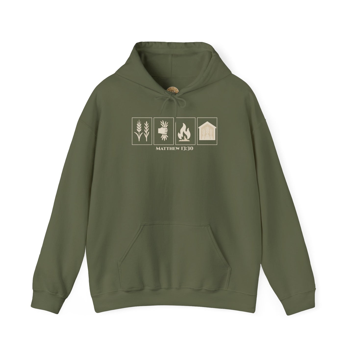 Parable of the Weeds – Matthew 13:30 Christian Hoodie