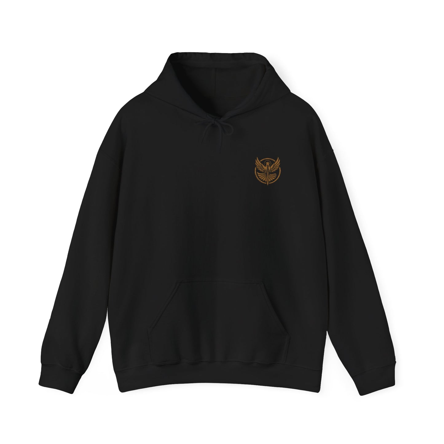 Embroidered Might & Mercy Hoodie