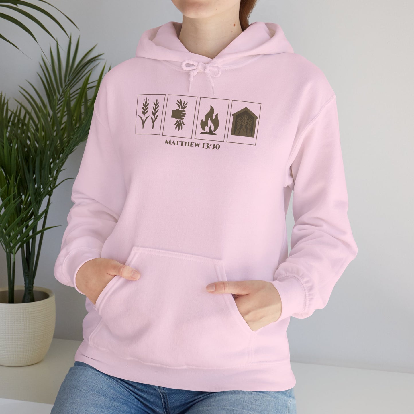 Parable of the Weeds – Matthew 13:30 Christian Hoodie