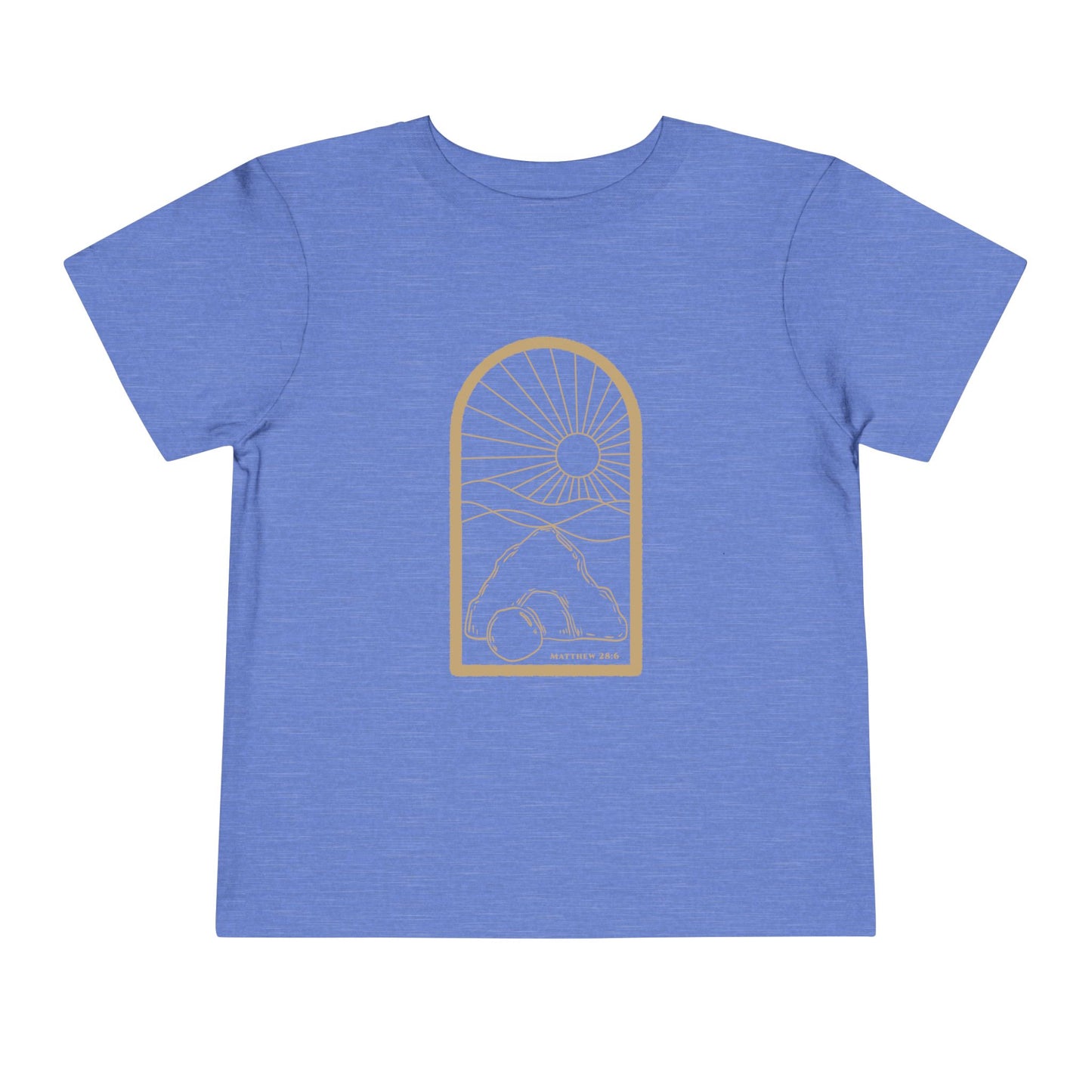 Toddler Risen Tomb Tee (Matthew 28:6)