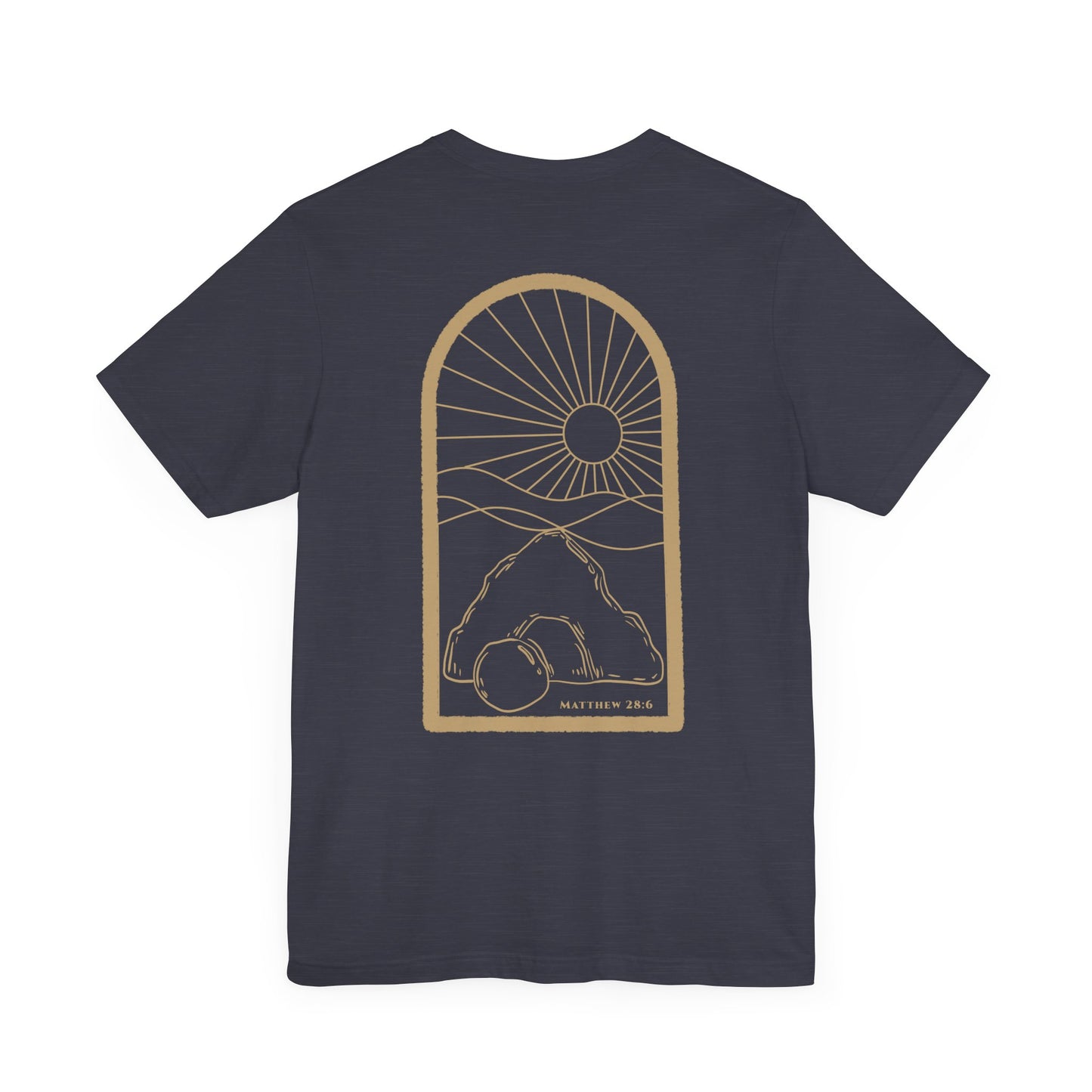 Empty Tomb - Matthew 28:6 Short Sleeve Tee