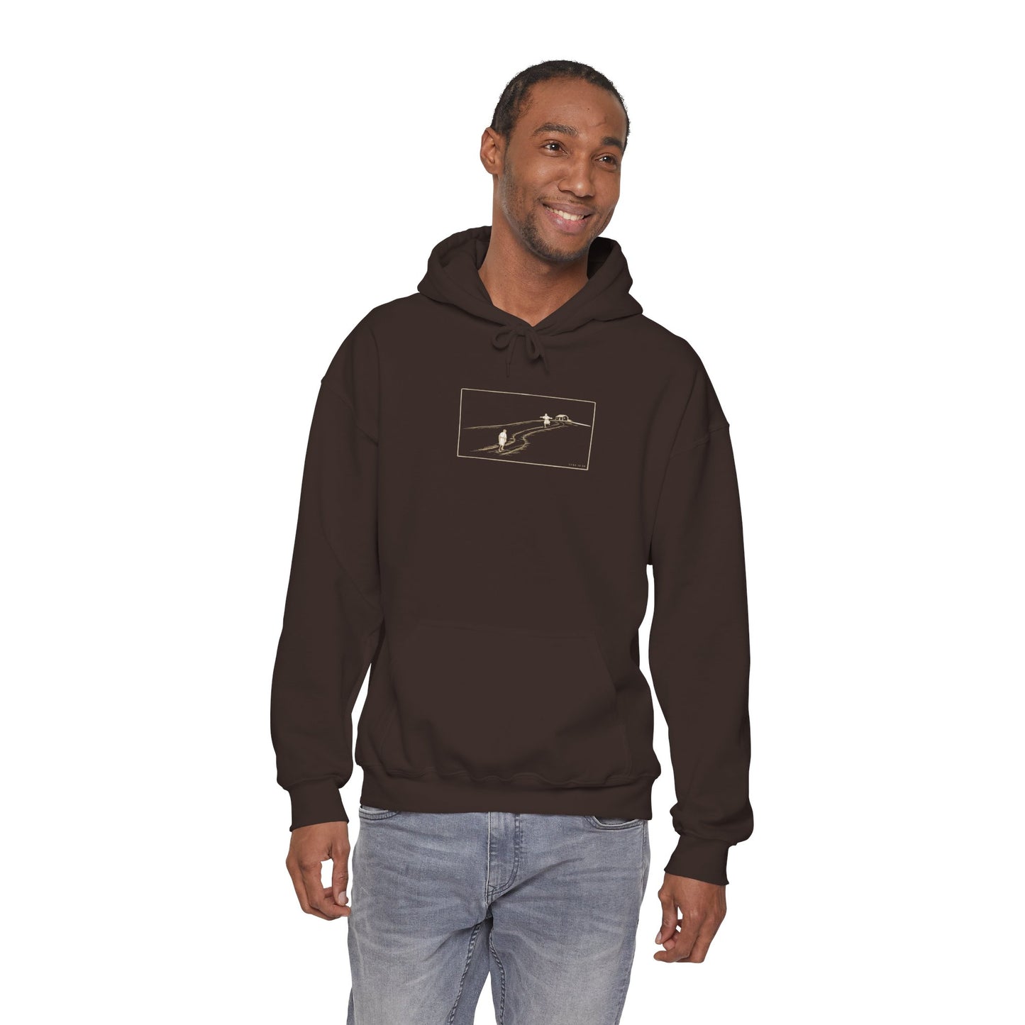 He Ran — Luke 15:20 Hoodie