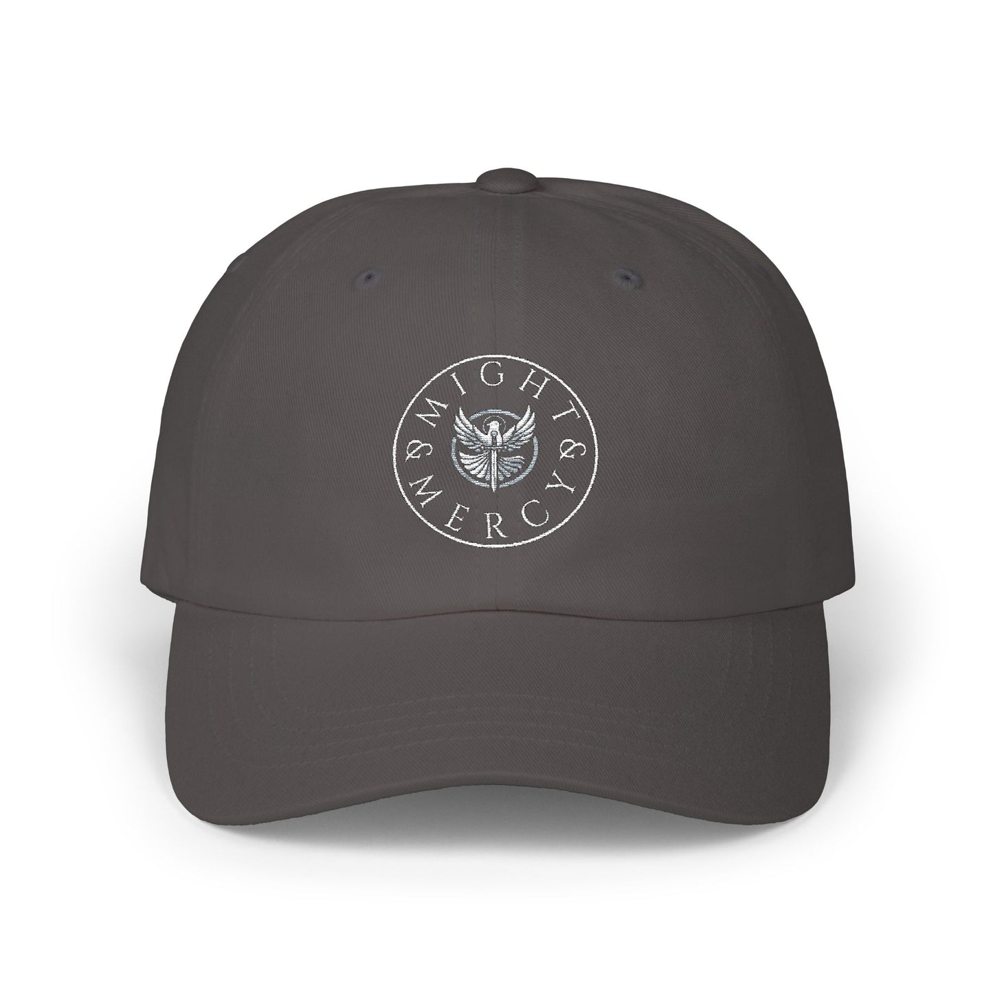 Might & Mercy Embroidered Logo Dad Cap