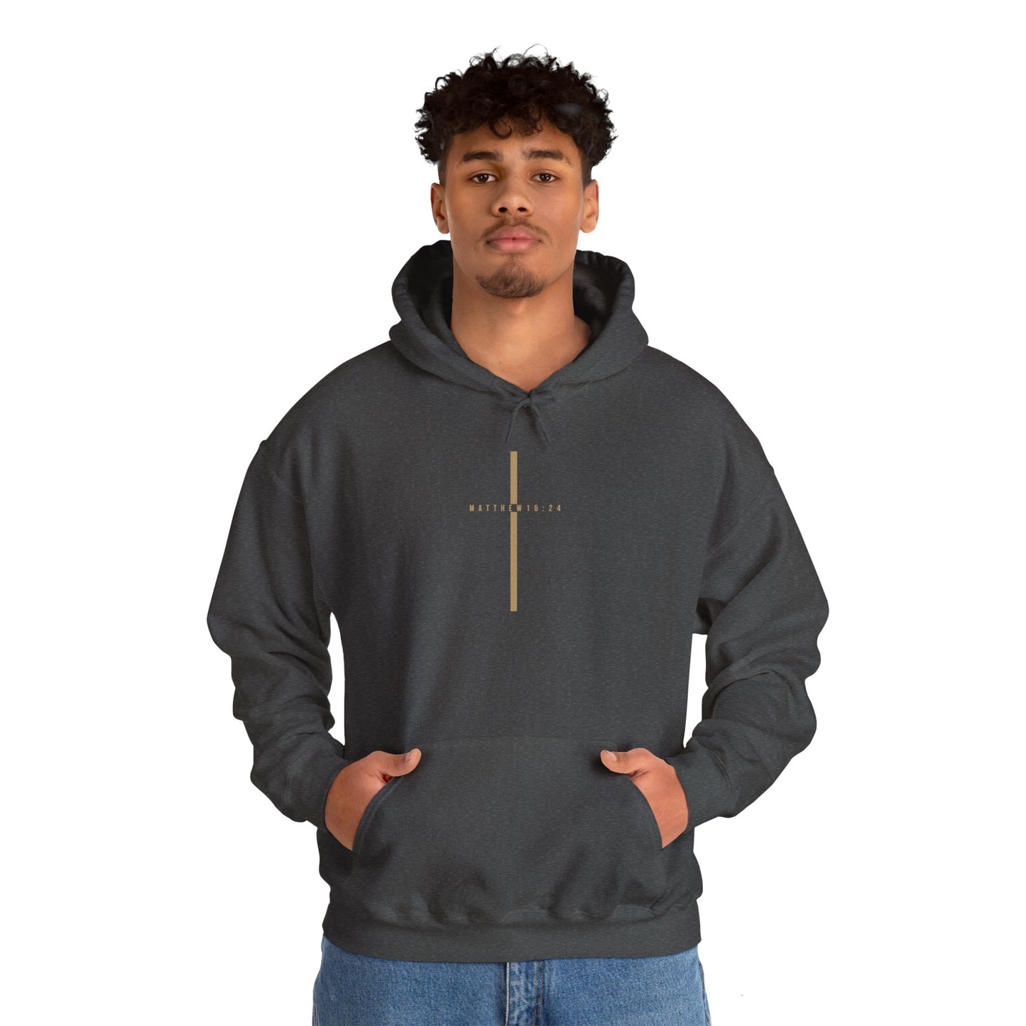 Matthew 16:24 Hooded Sweatshirt