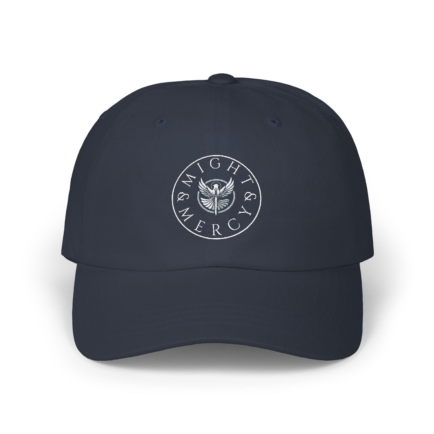 Might & Mercy Embroidered Logo Dad Cap