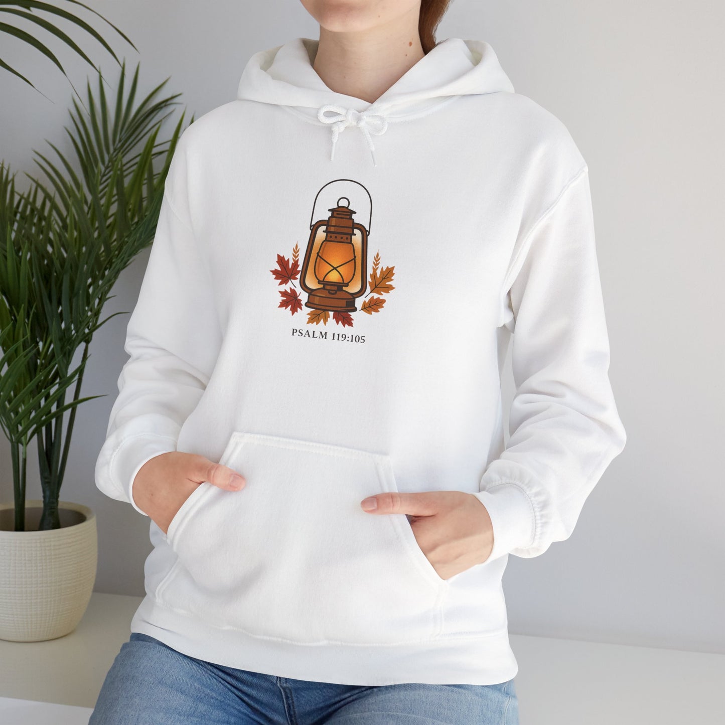 Lamp To My Feet – Psalm 119:105 Christian Fall Hoodie