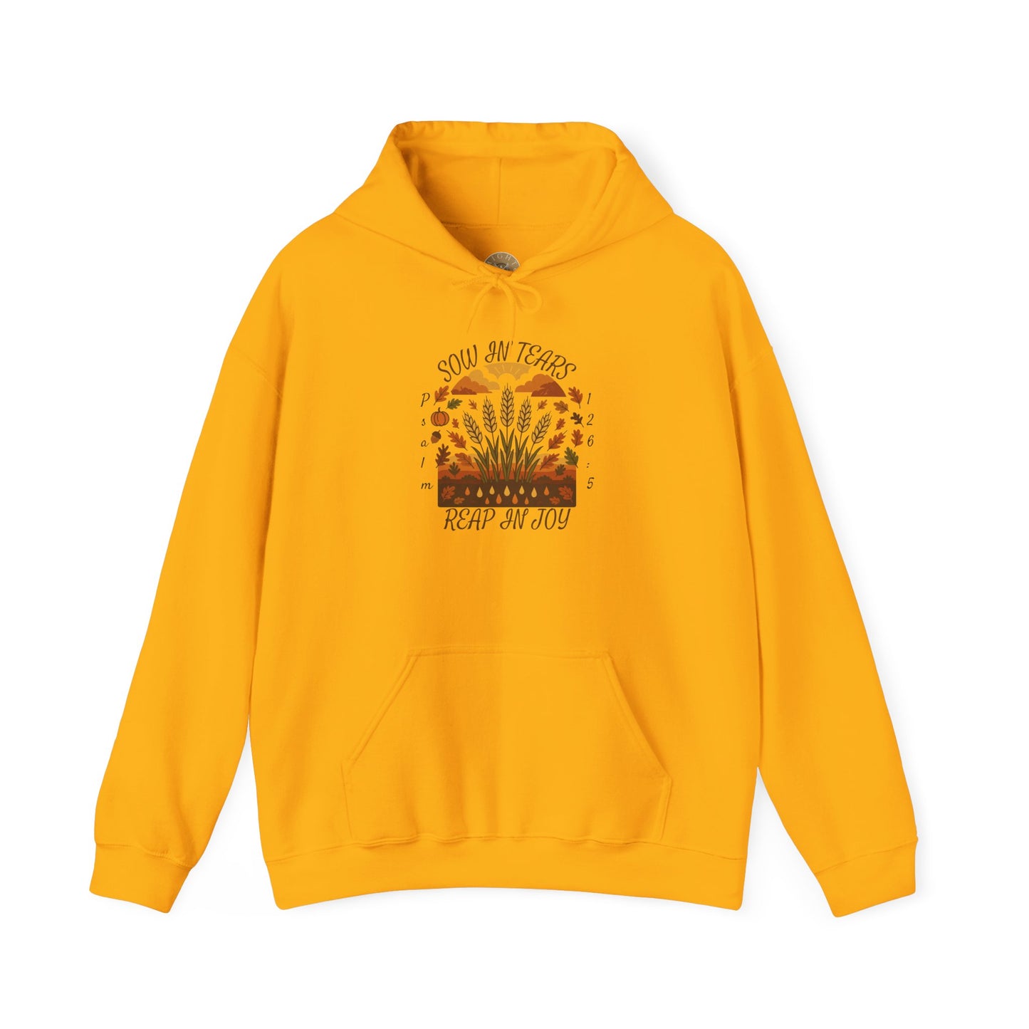 Reap Joy – Christian Fall Hoodie (Psalm 126:5)