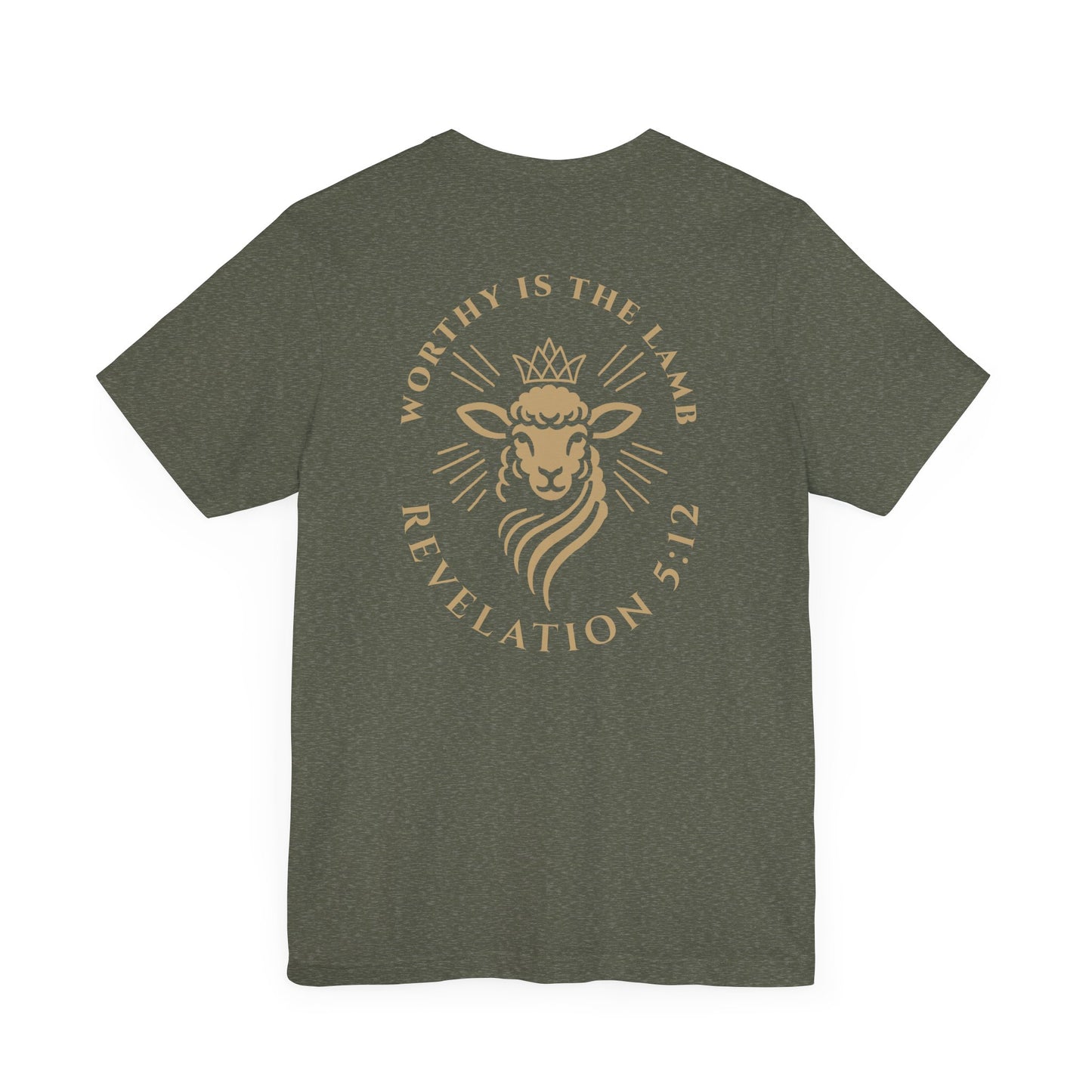 Revelation 5:12 Short Sleeve Tee