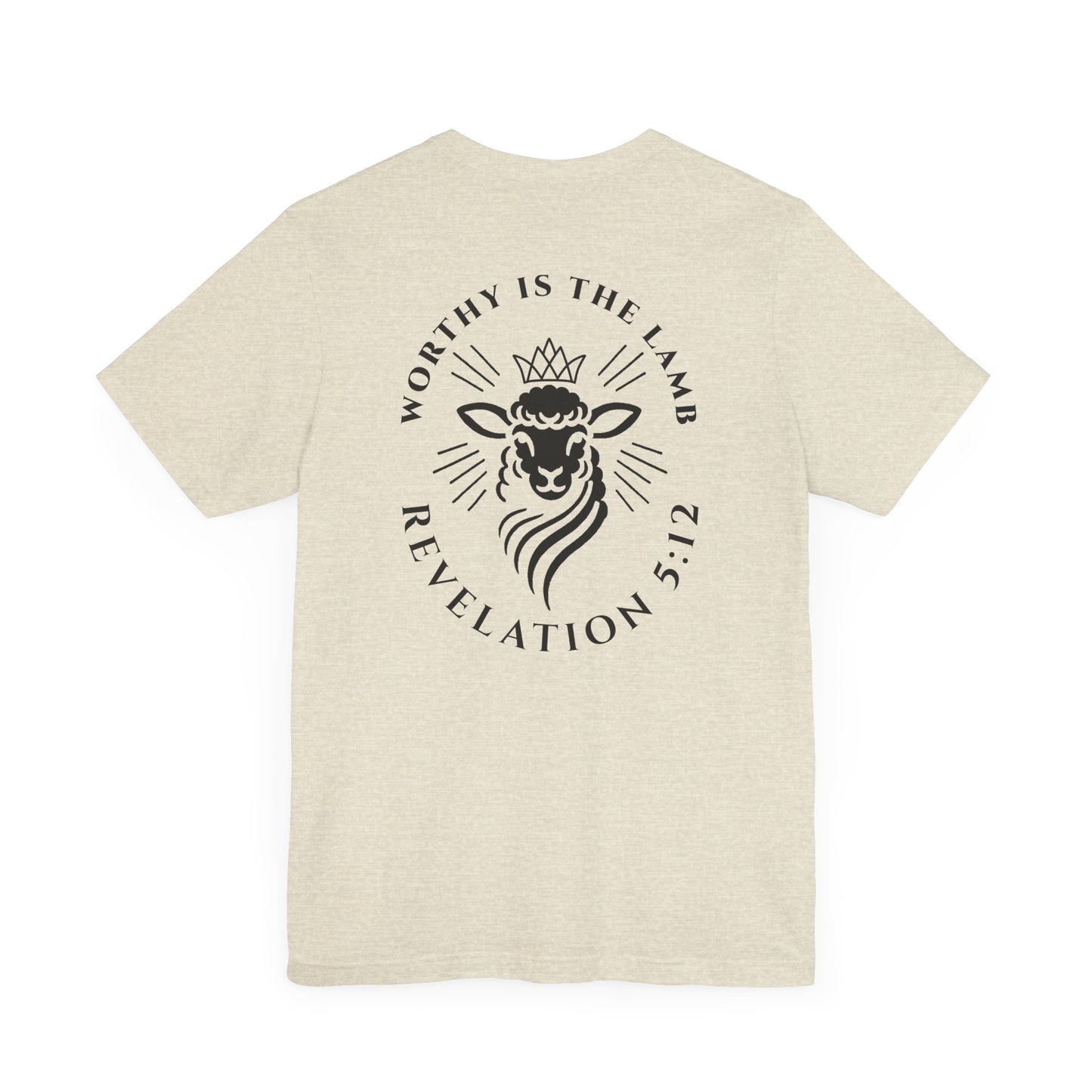 Revelation 5:12 Short Sleeve Tee