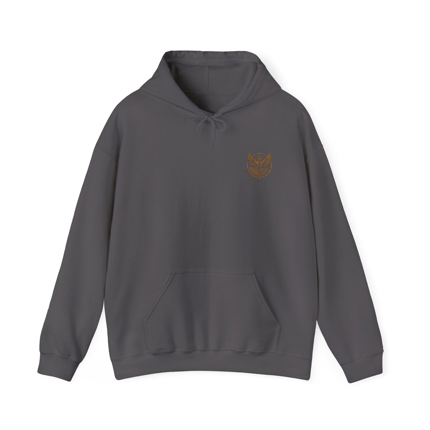 Embroidered Might & Mercy Hoodie