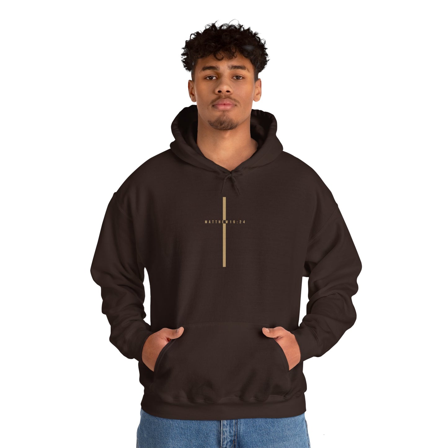 Matthew 16:24 Hooded Sweatshirt