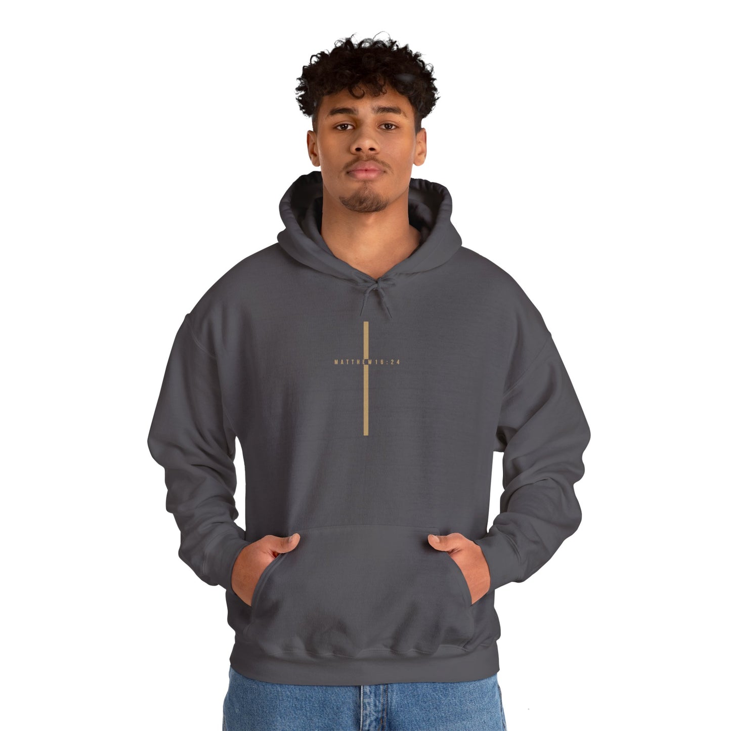 Matthew 16:24 Hooded Sweatshirt